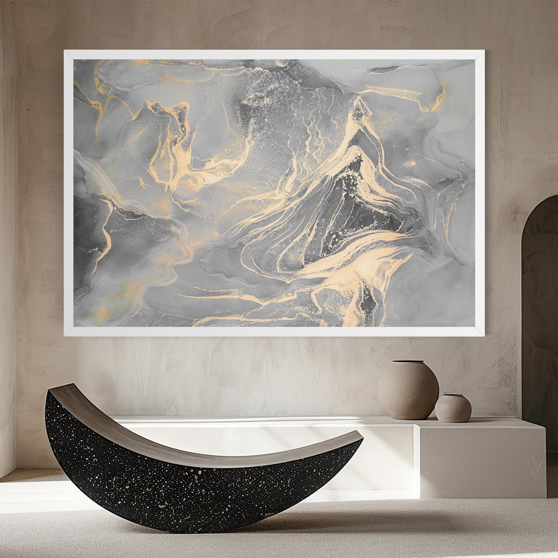 Leinwandbild Abstract Illusion mockup 8