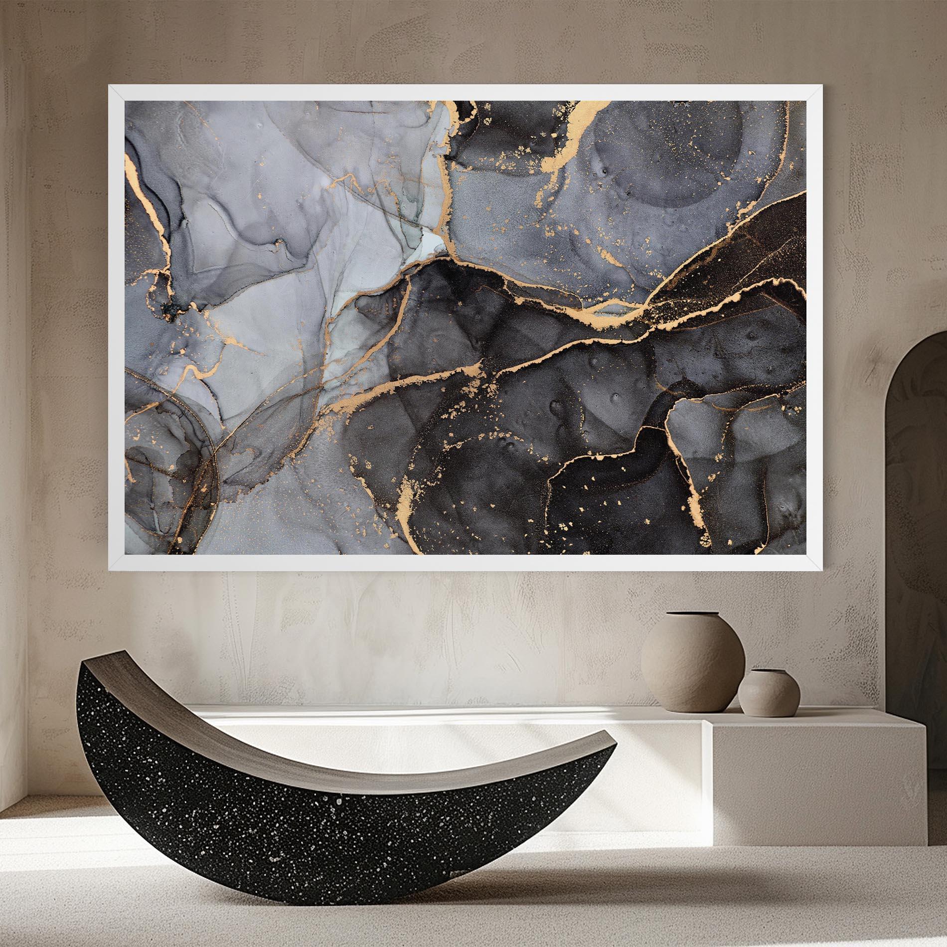 Leinwandbild Abstract Marble mockup 8