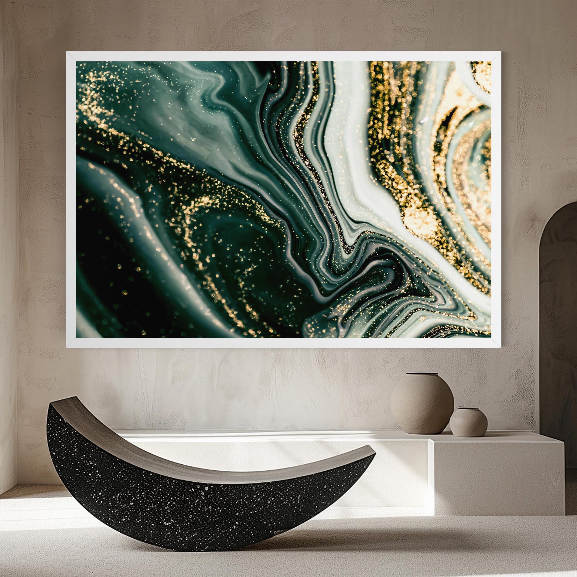 Leinwandbild Abstract Shades mockup 8