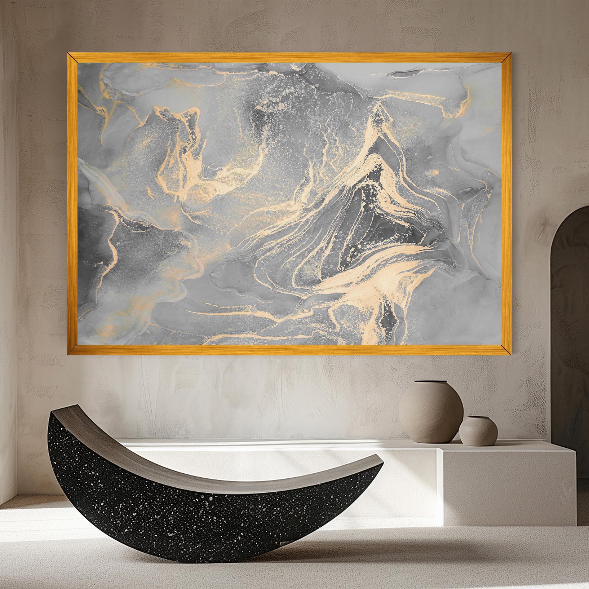 Leinwandbild Abstract Illusion mockup 8