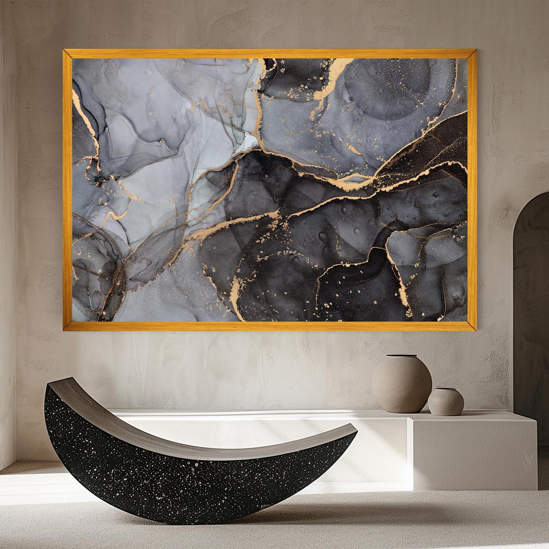 Leinwandbild Abstract Marble mockup 8