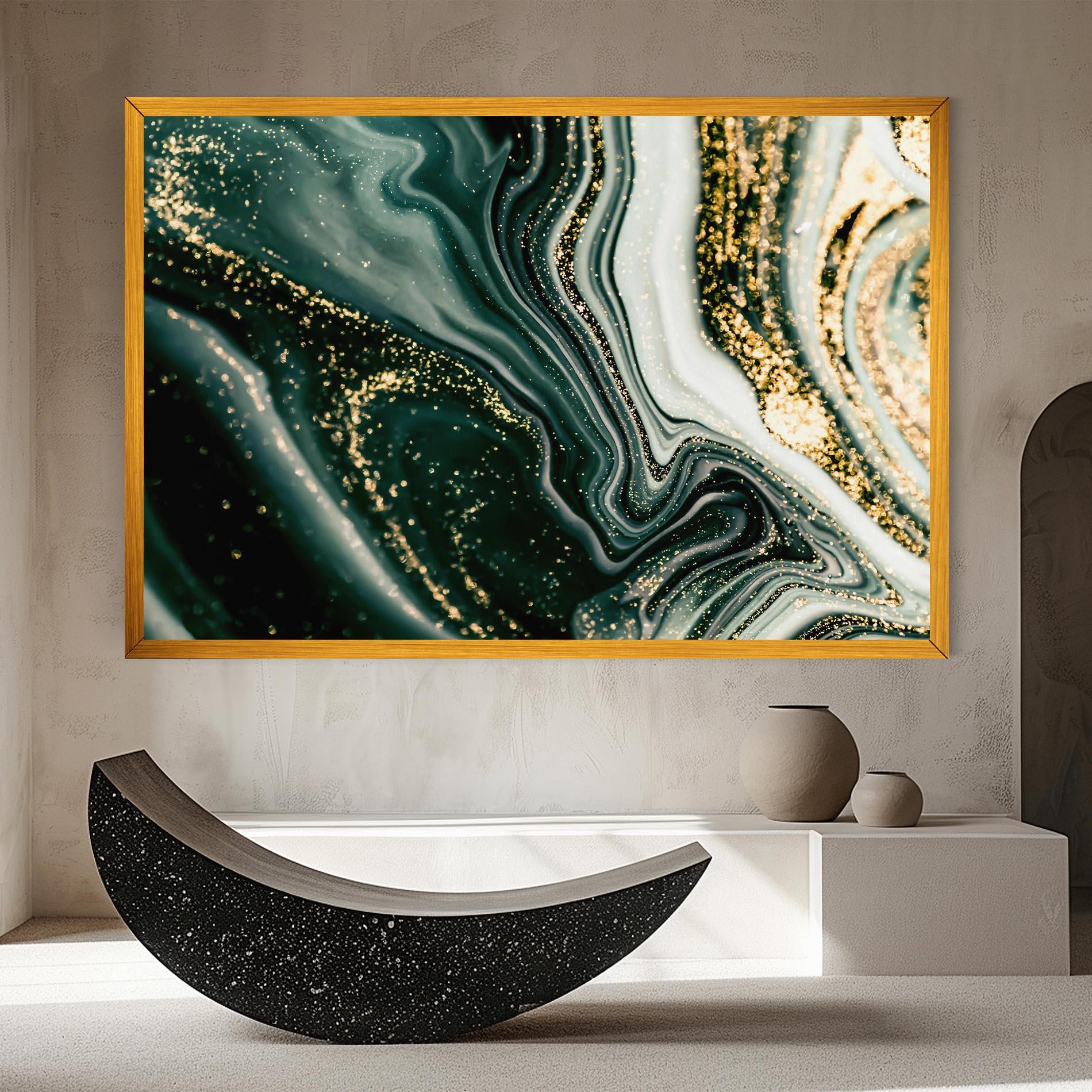 Leinwandbild Abstract Shades mockup 8