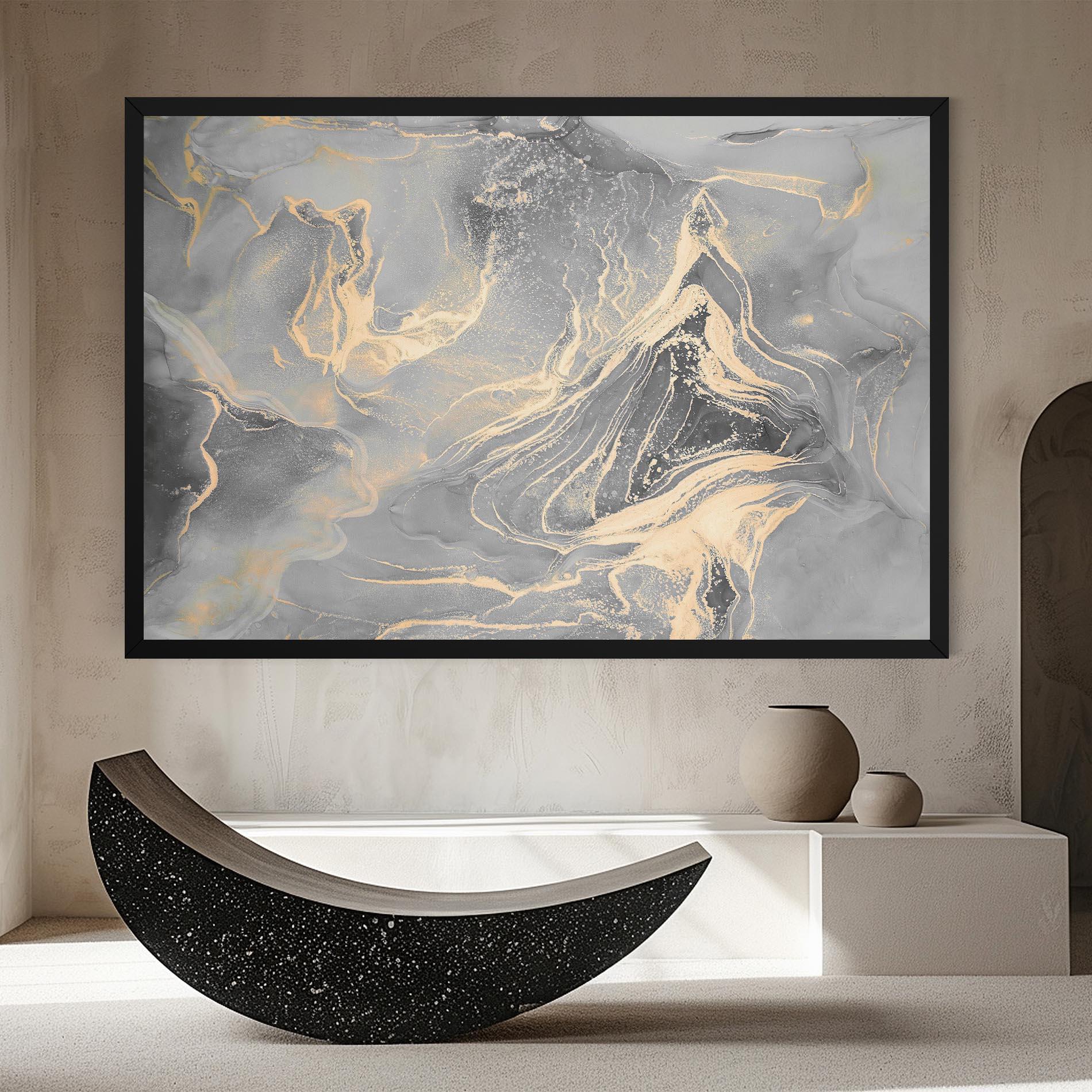 Leinwandbild Abstract Illusion mockup 8