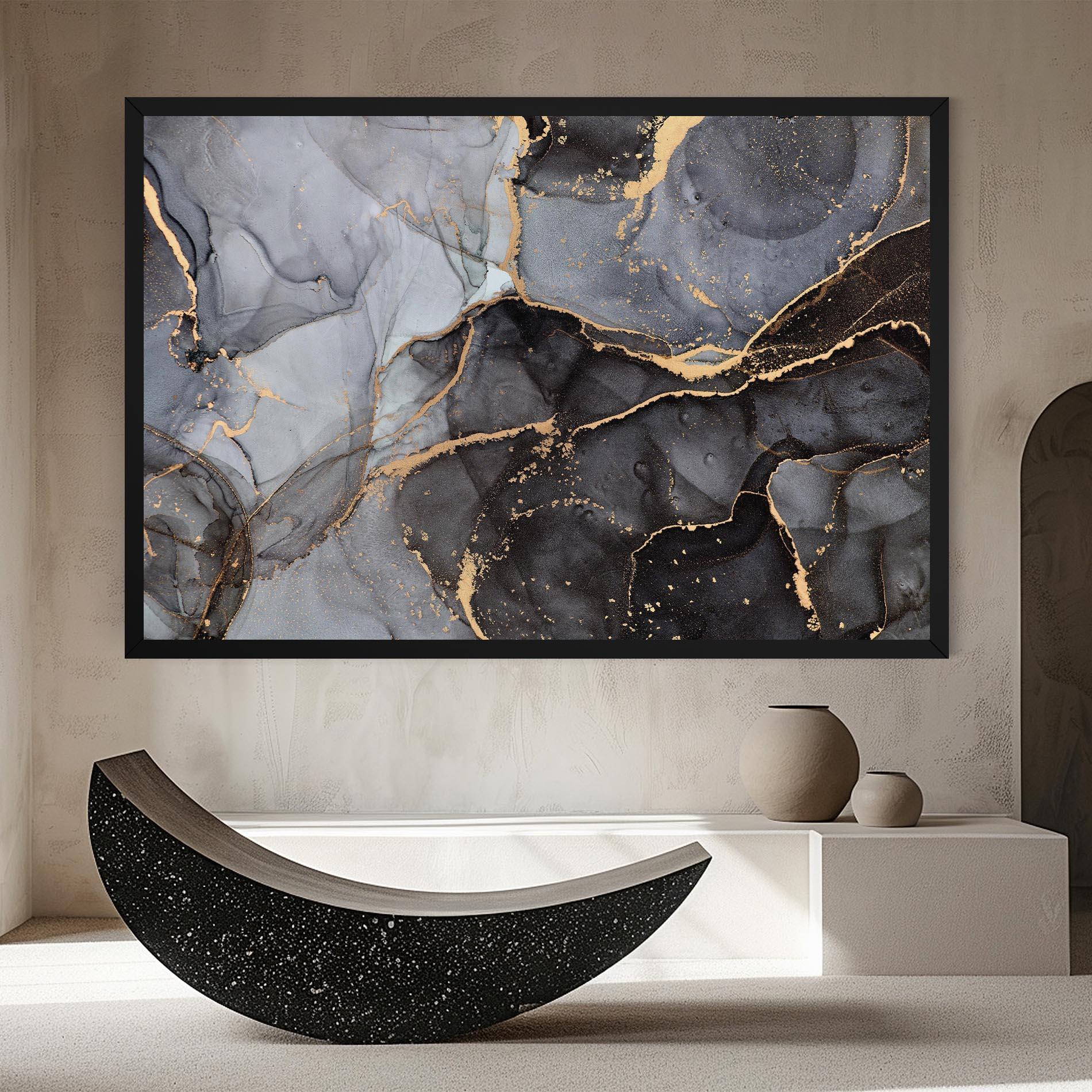 Leinwandbild Abstract Marble mockup 8