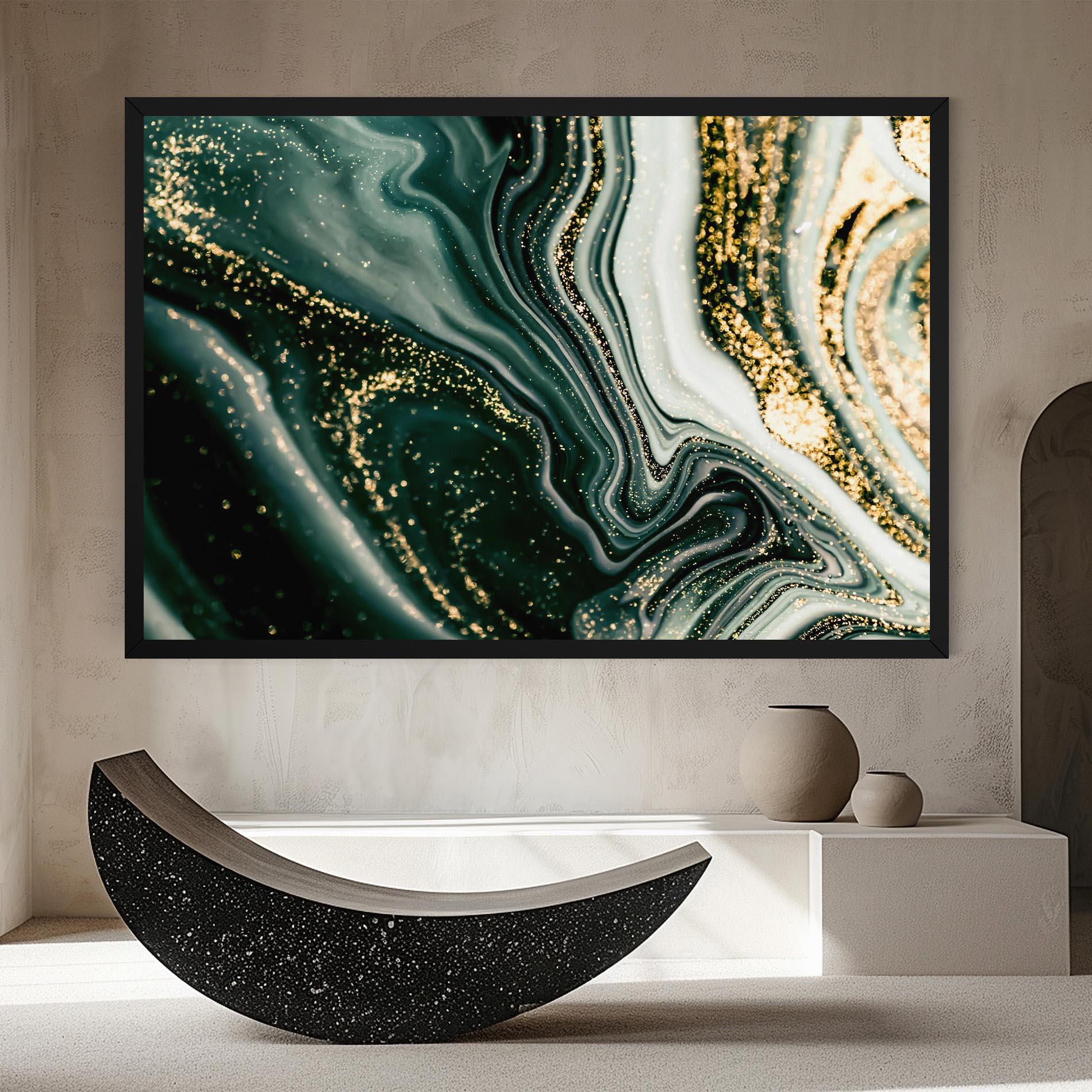 Leinwandbild Abstract Shades mockup 8