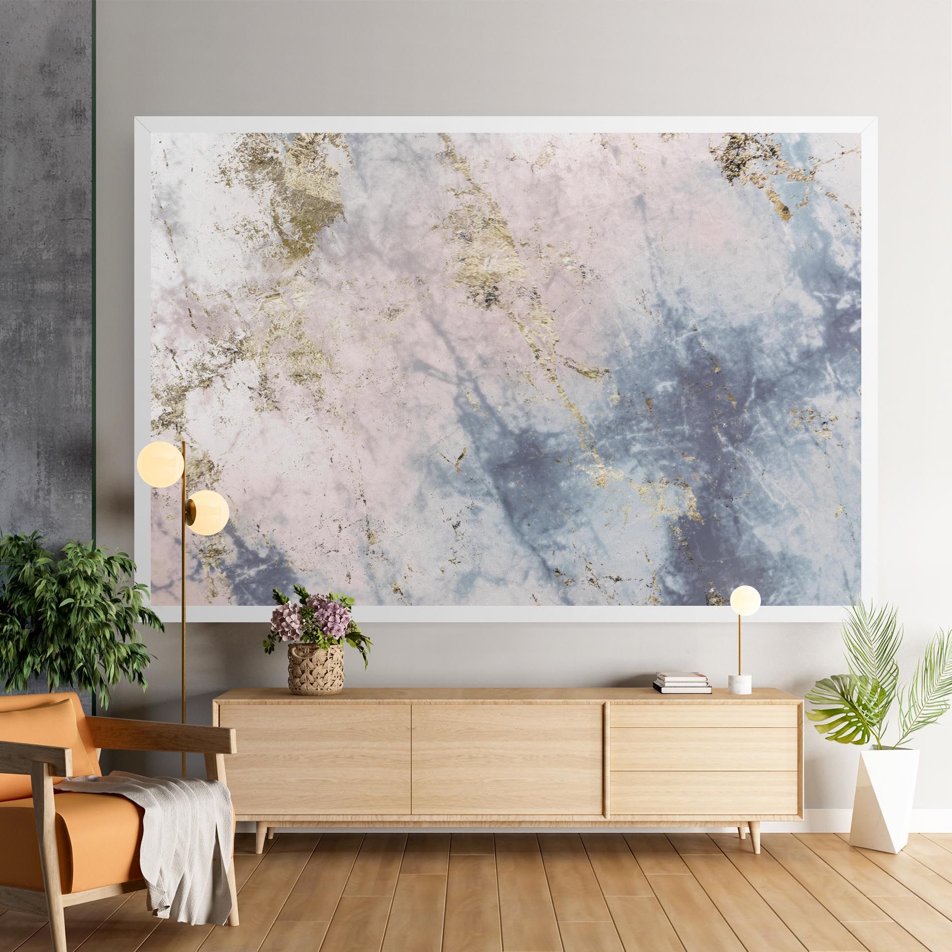 Pink Blue Marble mockup 9