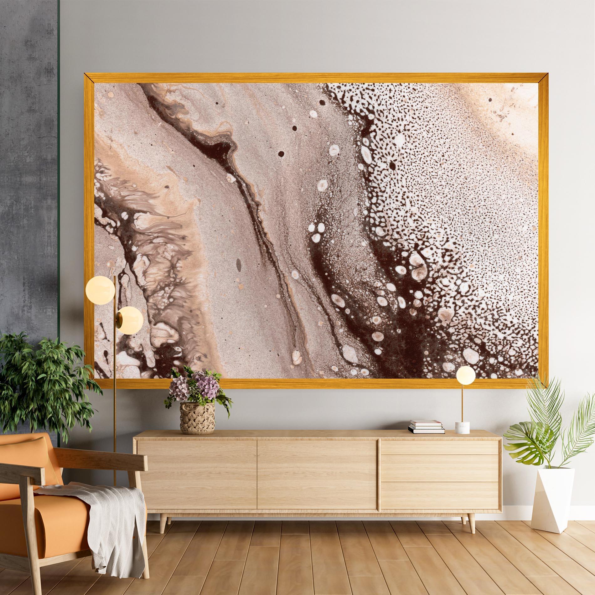 Leinwandbild Abstract Color mockup 9