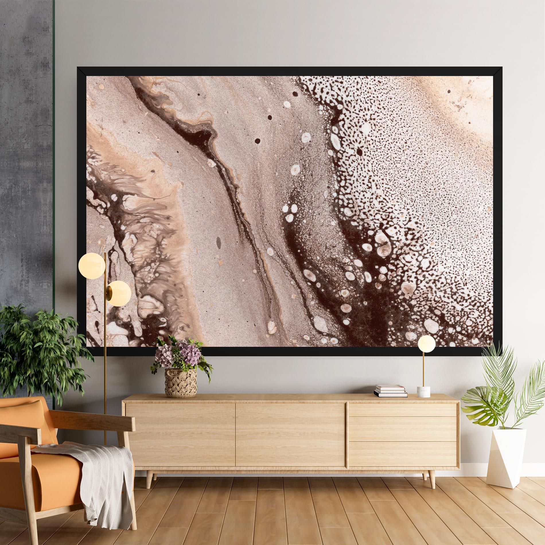 Leinwandbild Abstract Color mockup 9