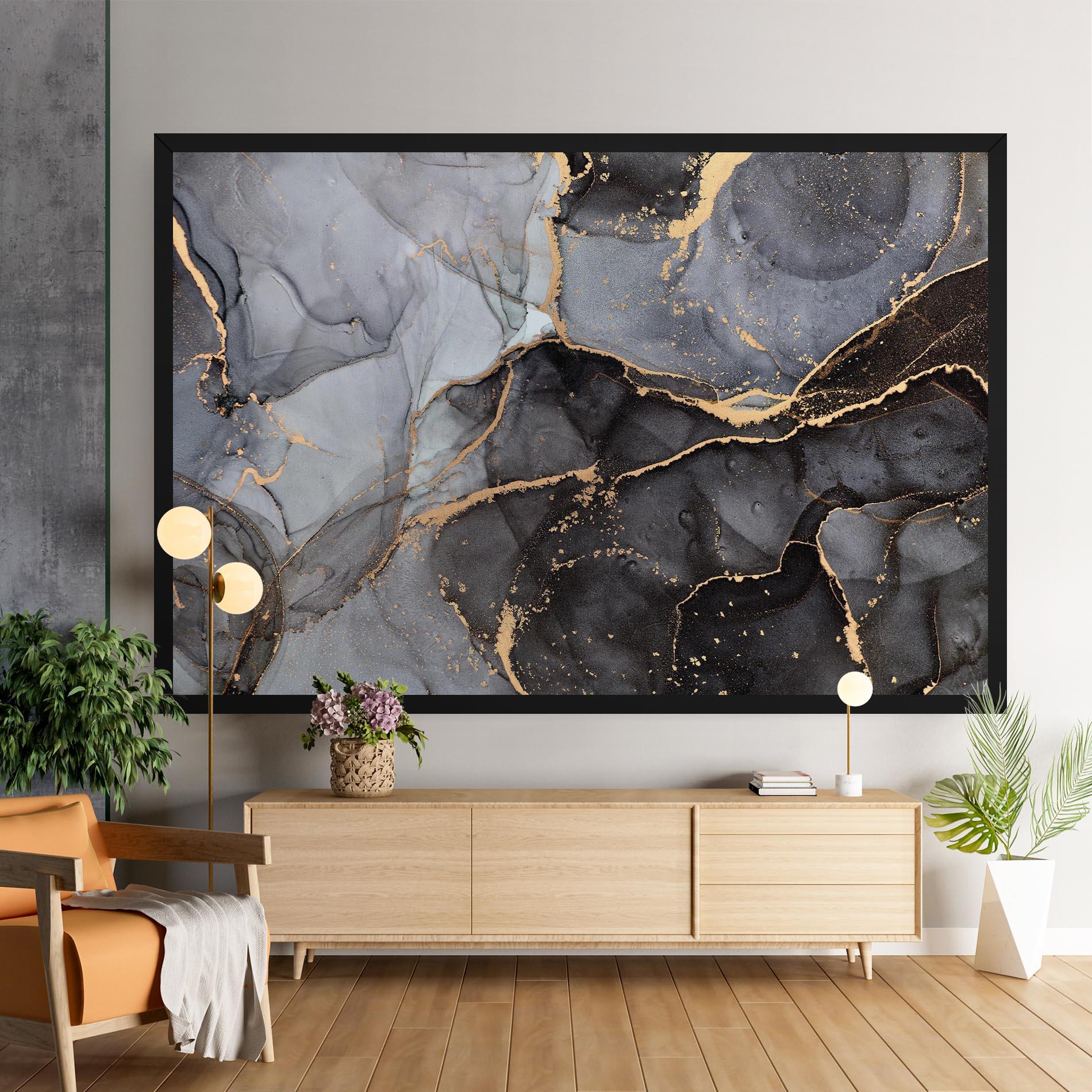 Leinwandbild Abstract Marble mockup 9