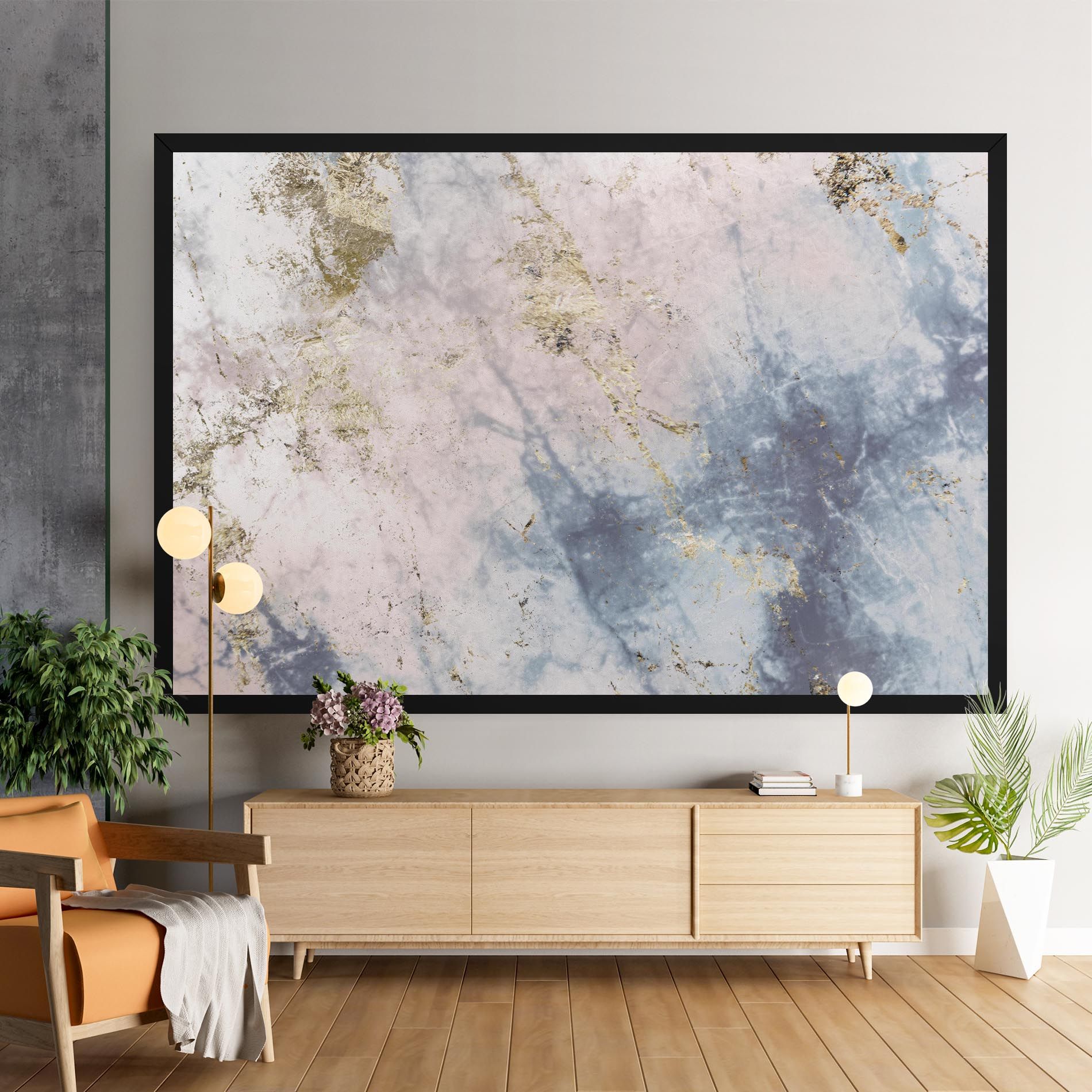 Pink Blue Marble mockup 9