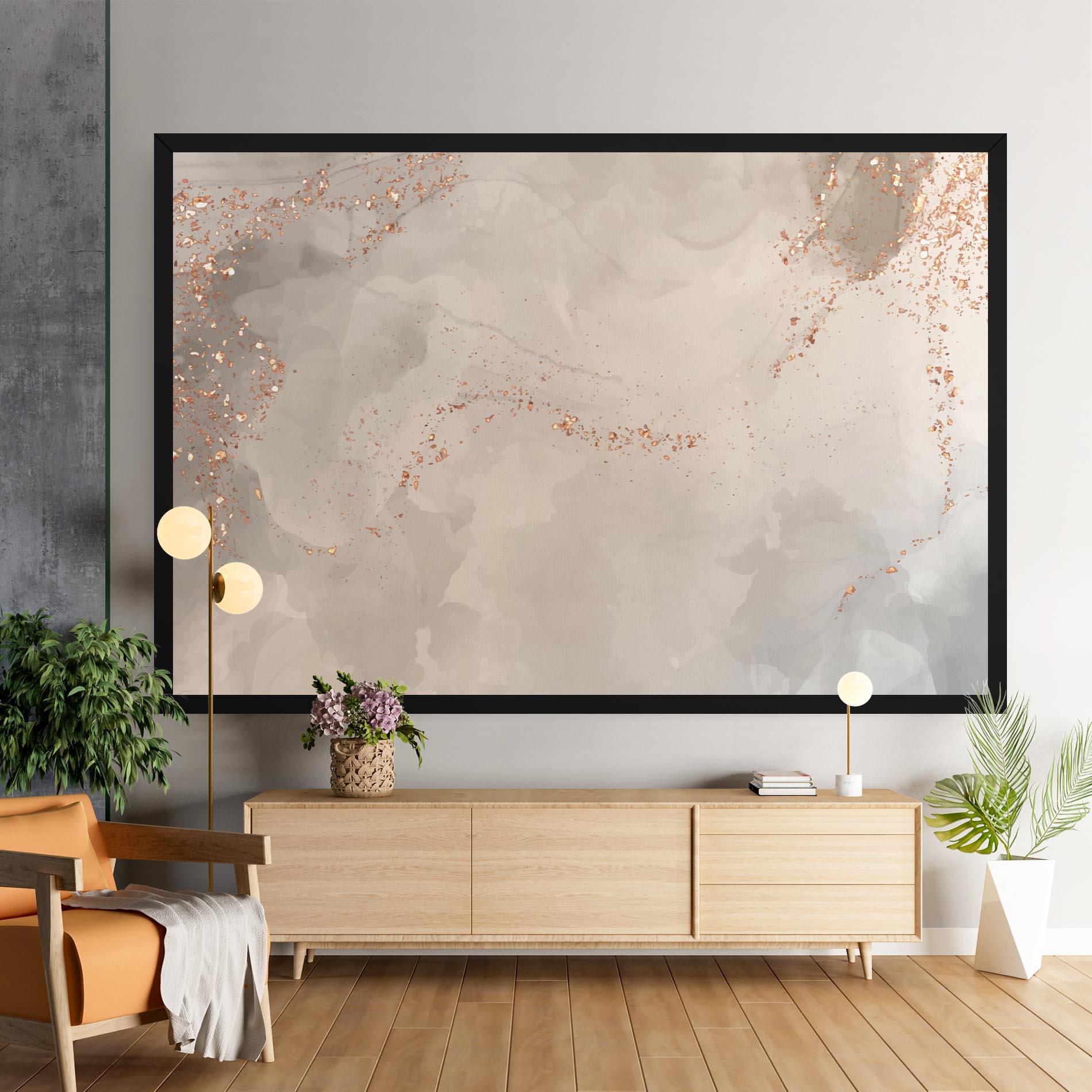 Leinwandbild Pink Grey Marble 01 mockup 9