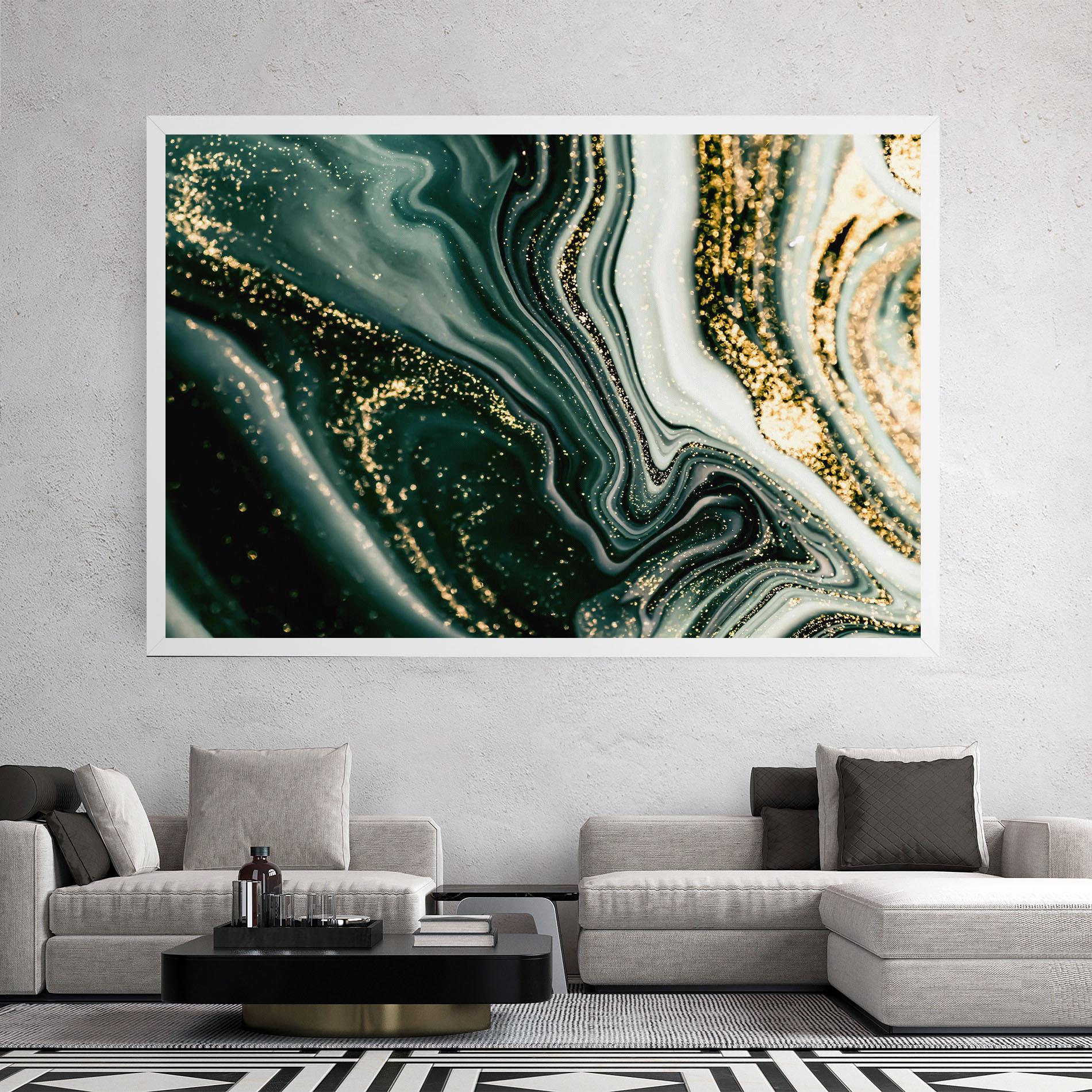 Leinwandbild Abstract Shades mockup 2