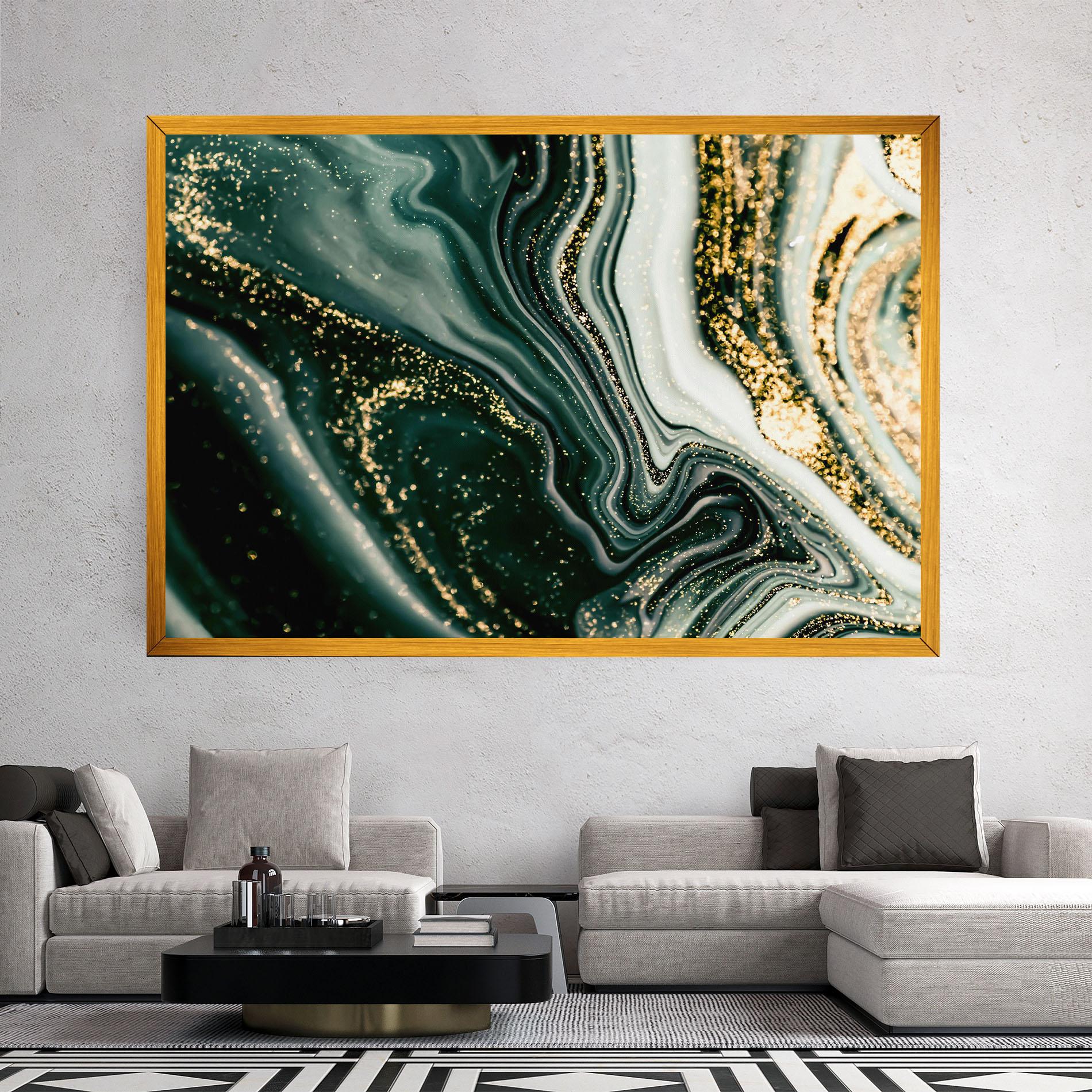 Leinwandbild Abstract Shades mockup 2