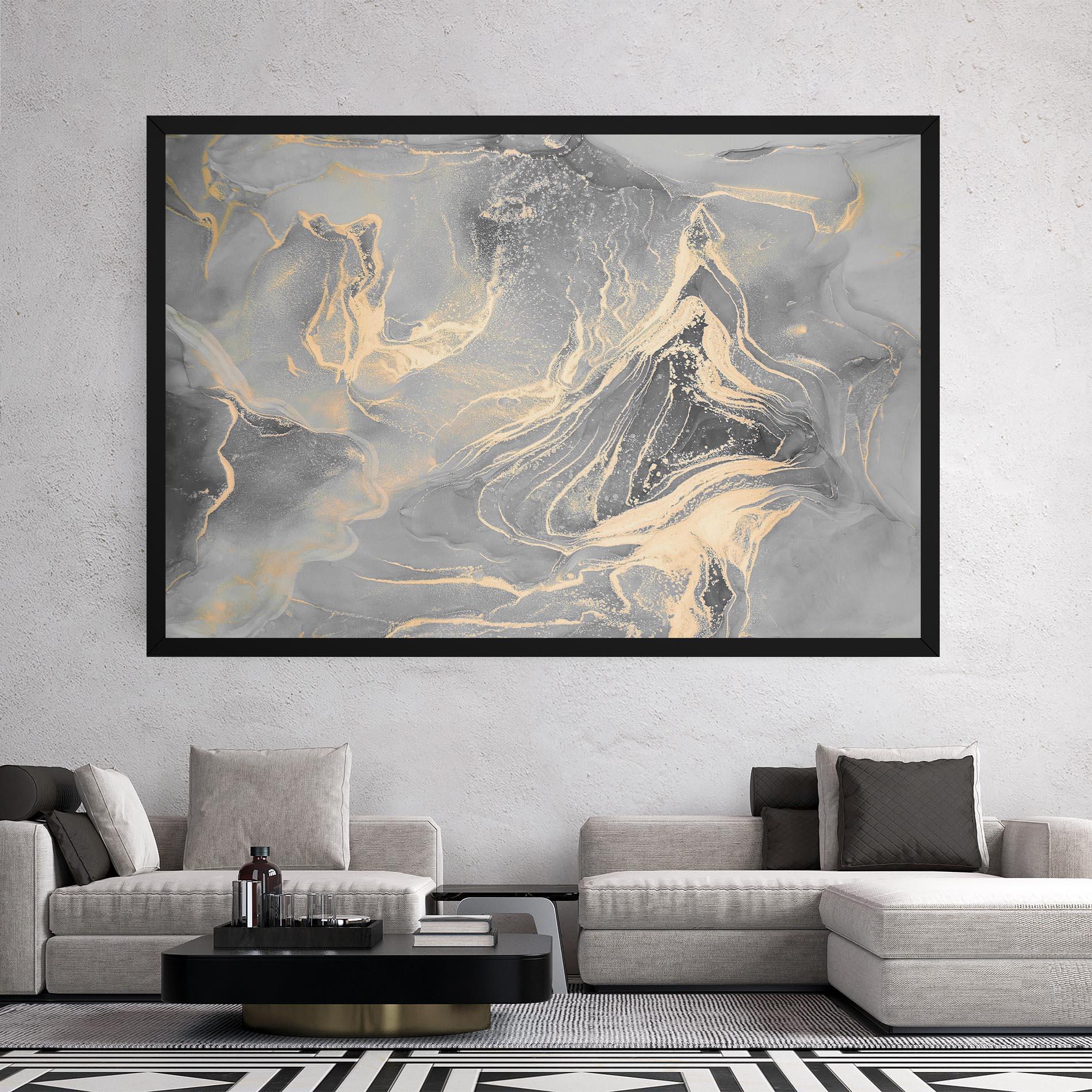 Leinwandbild Abstract Illusion mockup 2