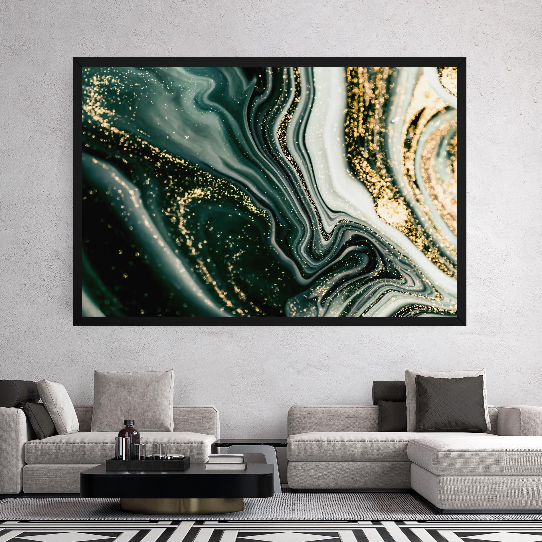 Leinwandbild Abstract Shades mockup 2