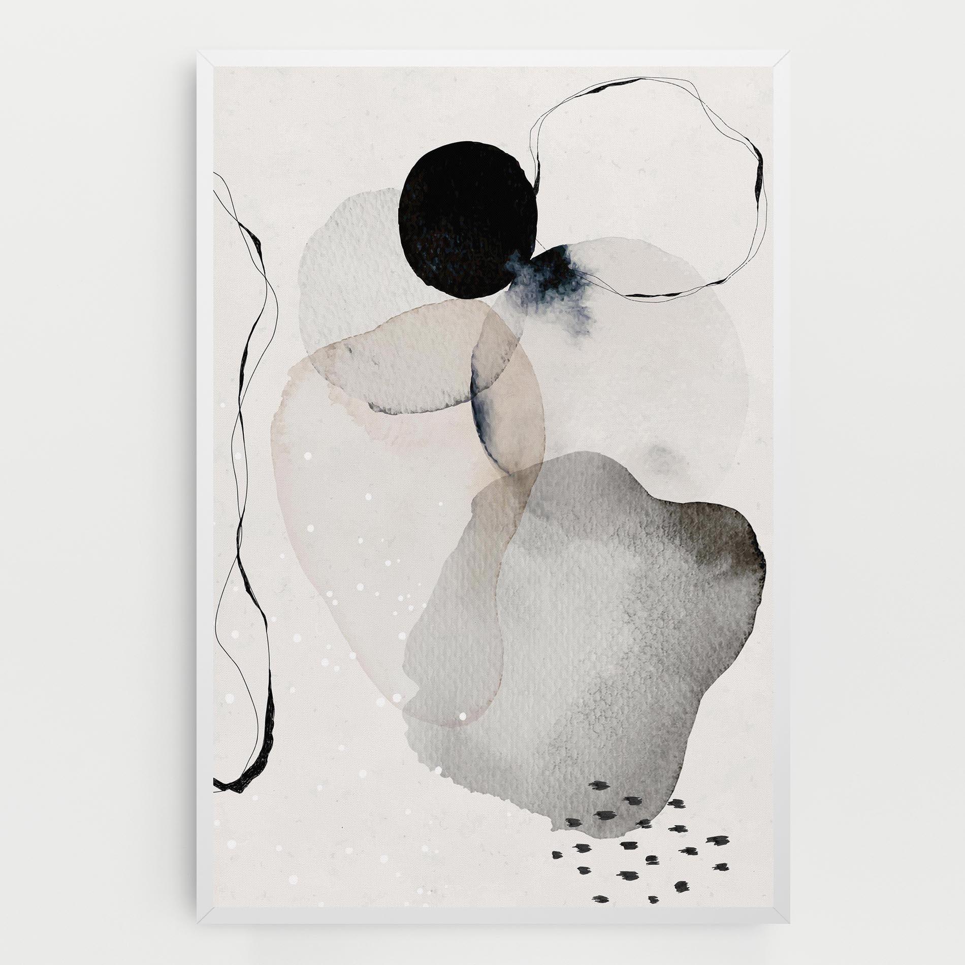 Leinwandbild Water Color Art mockup 0