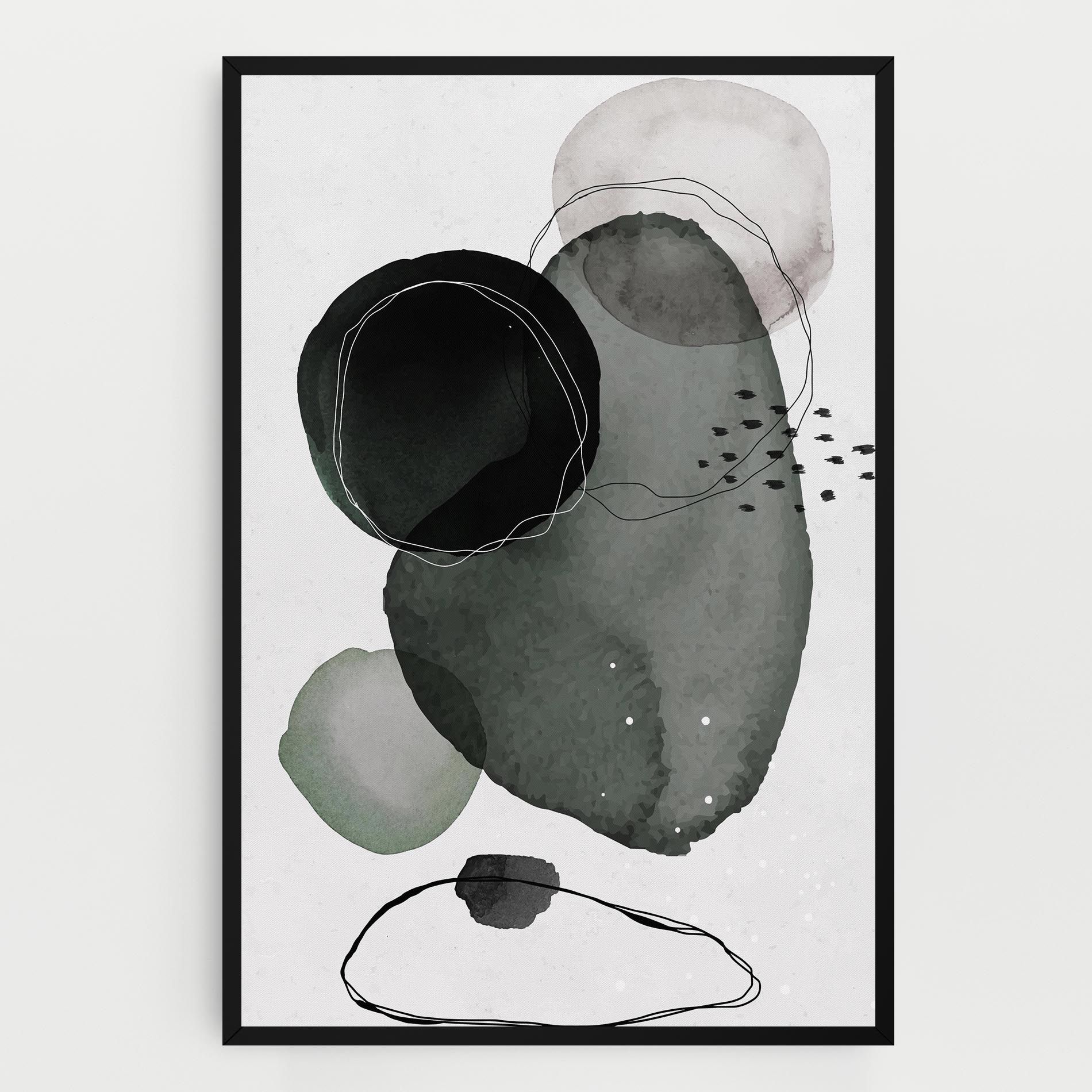 Green Watercolor mockup 0