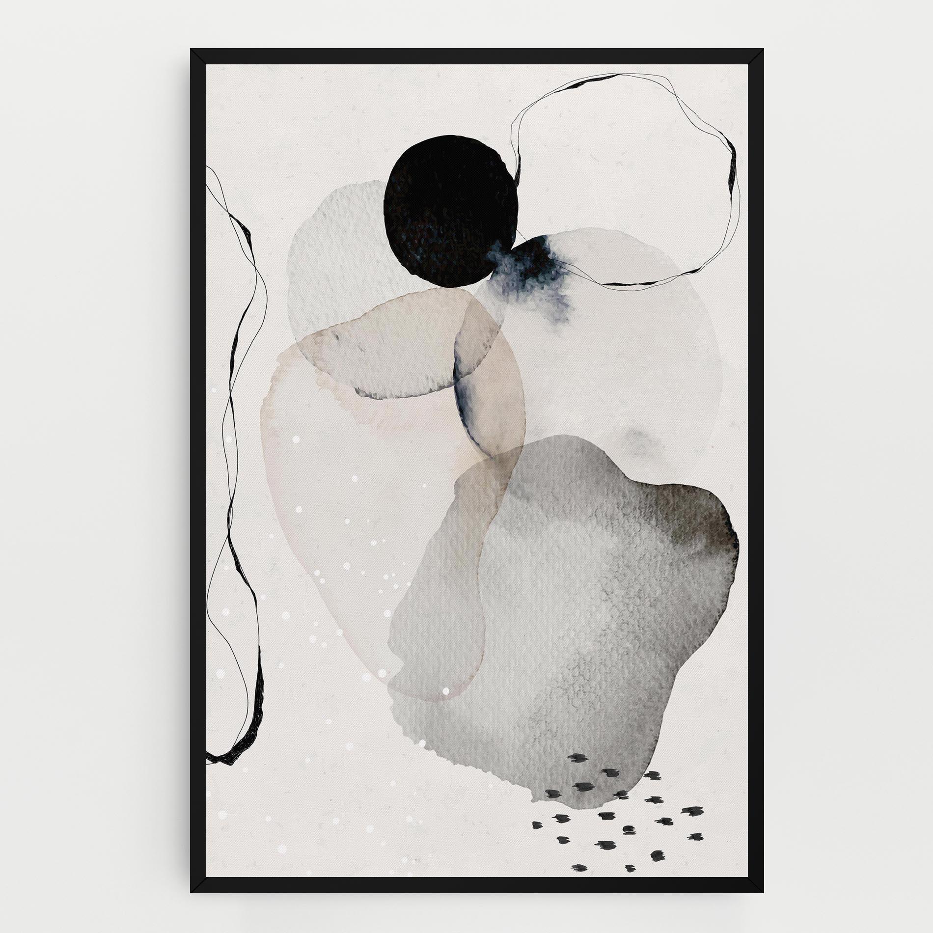 Leinwandbild Water Color Art mockup 0