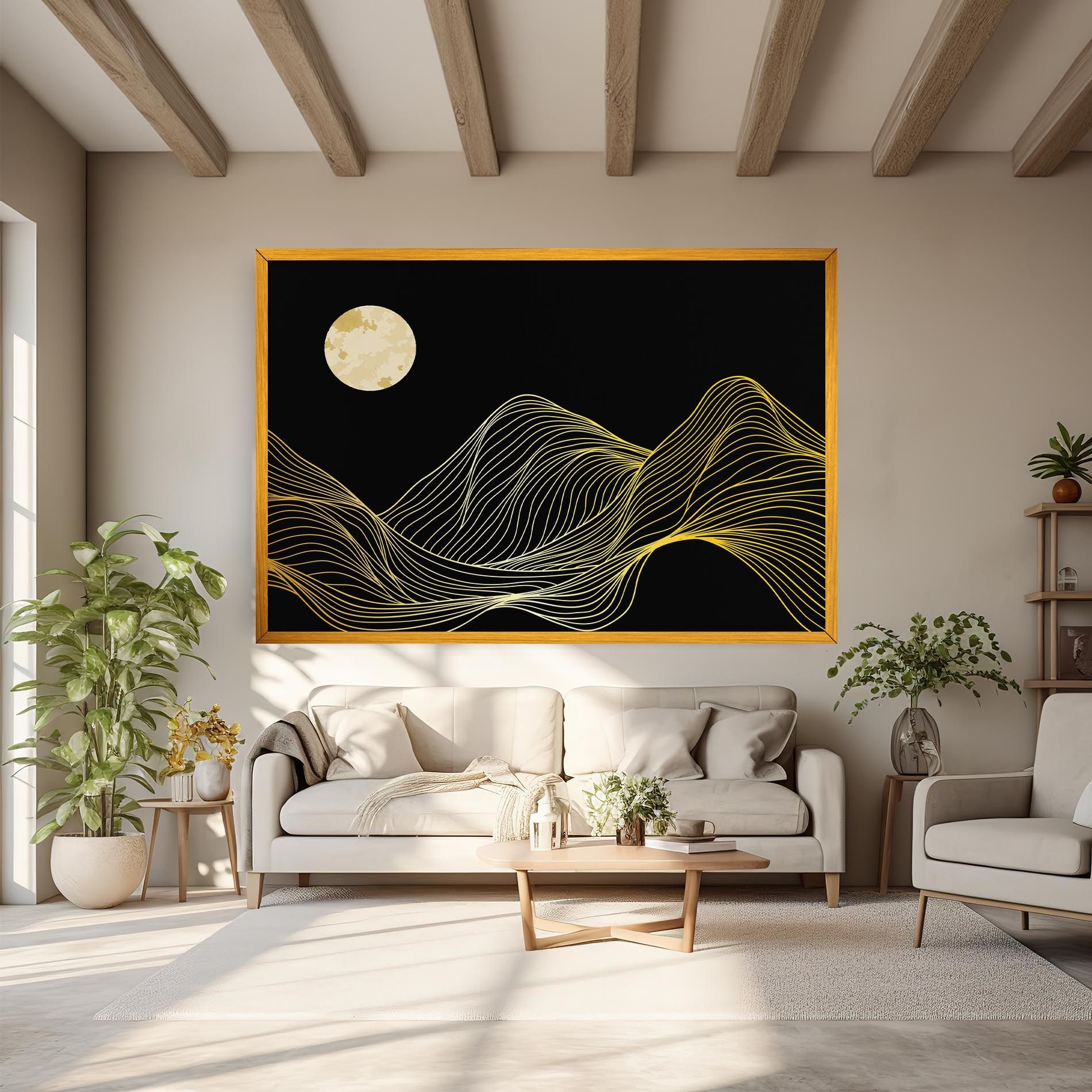 Gold Moon mockup 6