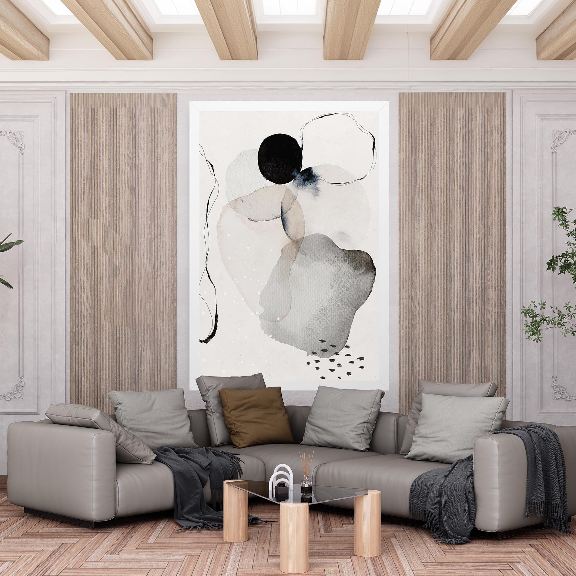 Leinwandbild Water Color Art mockup 6