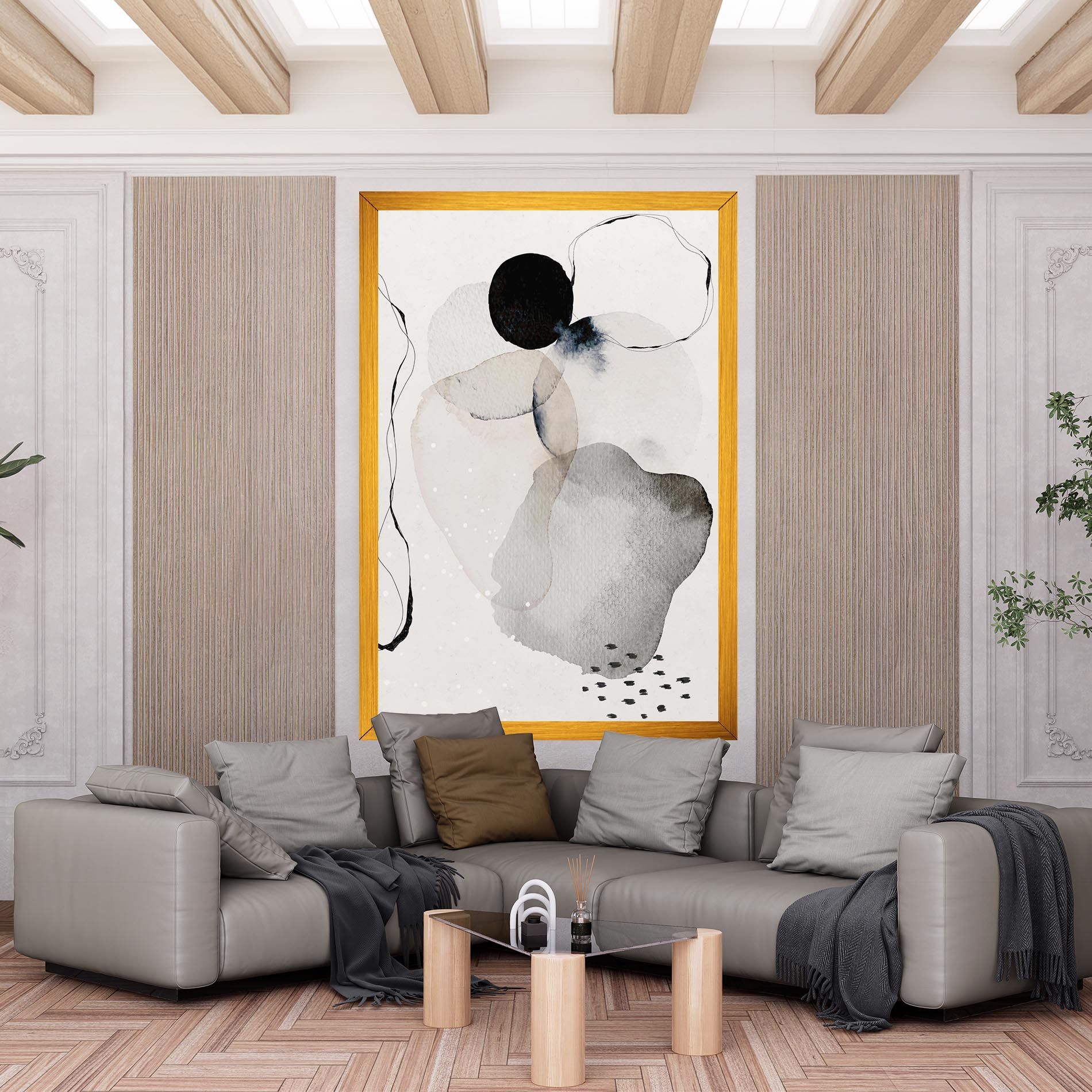 Water Color Art mockup 6