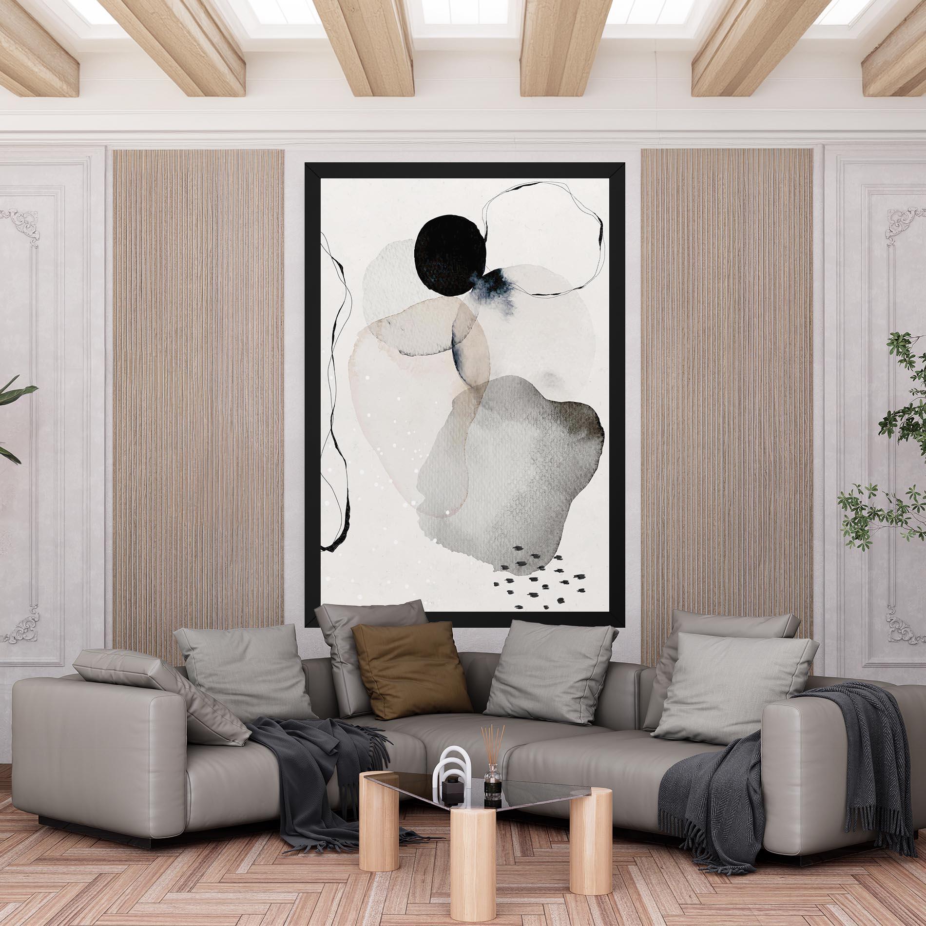 Leinwandbild Water Color Art mockup 6