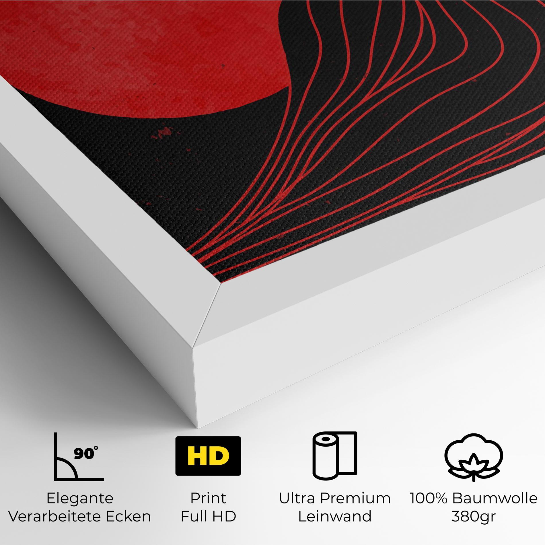 Leinwandbild Bloody Moon mockup 4