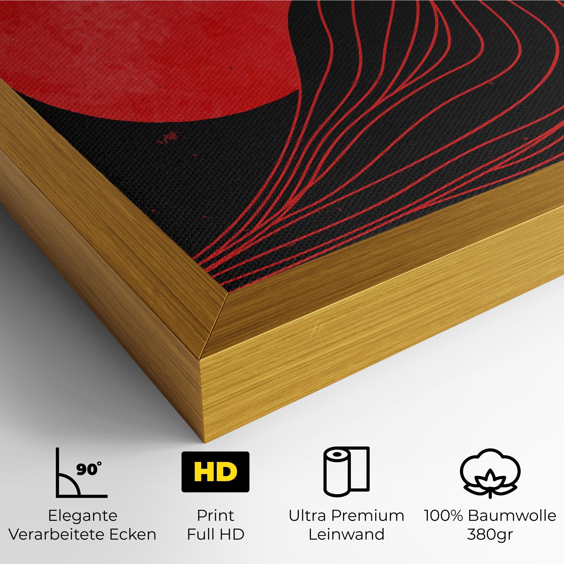 Leinwandbild Bloody Moon mockup 4