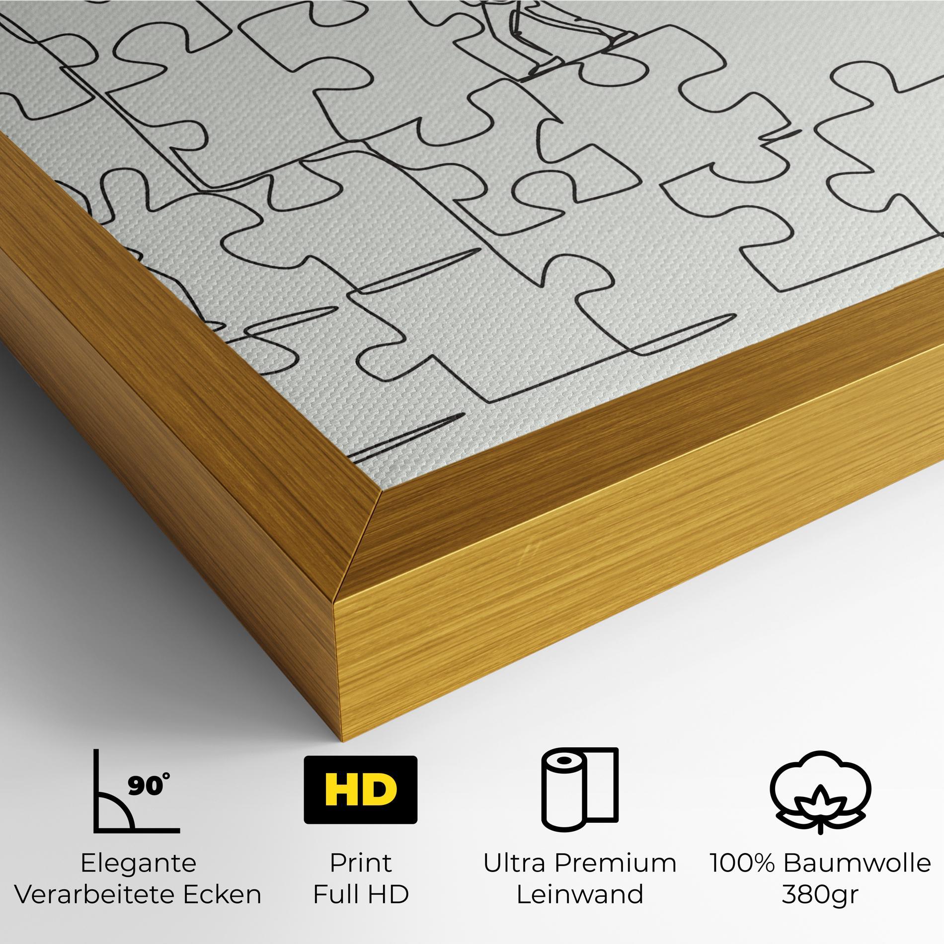 Leinwandbild Businessman Up mockup 4