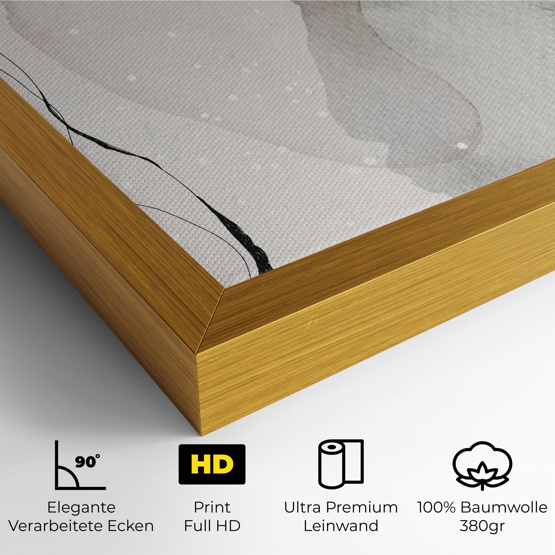 Leinwandbild Water Color Art mockup 4