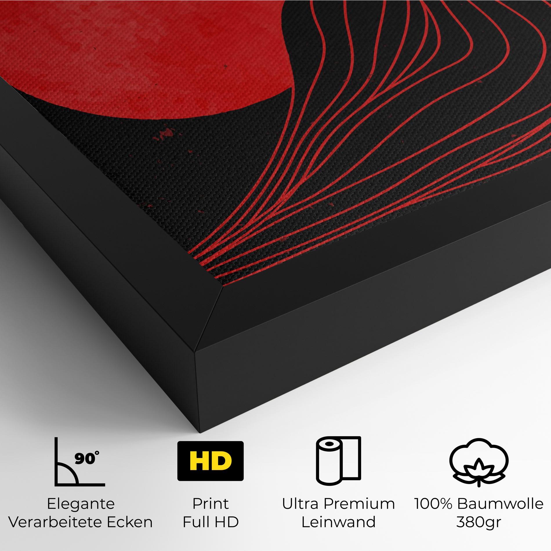 Leinwandbild Bloody Moon mockup 4