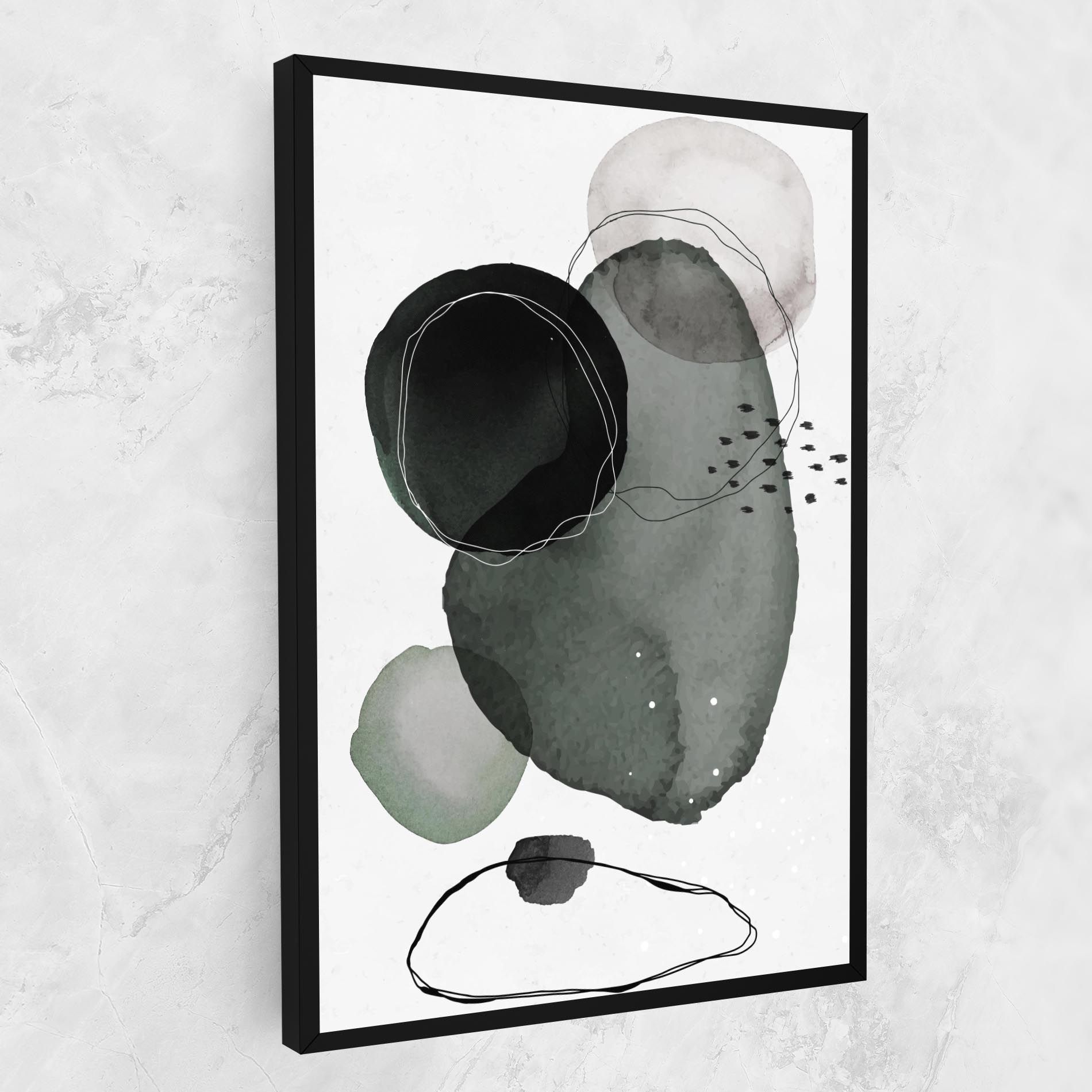 Green Watercolor mockup 1