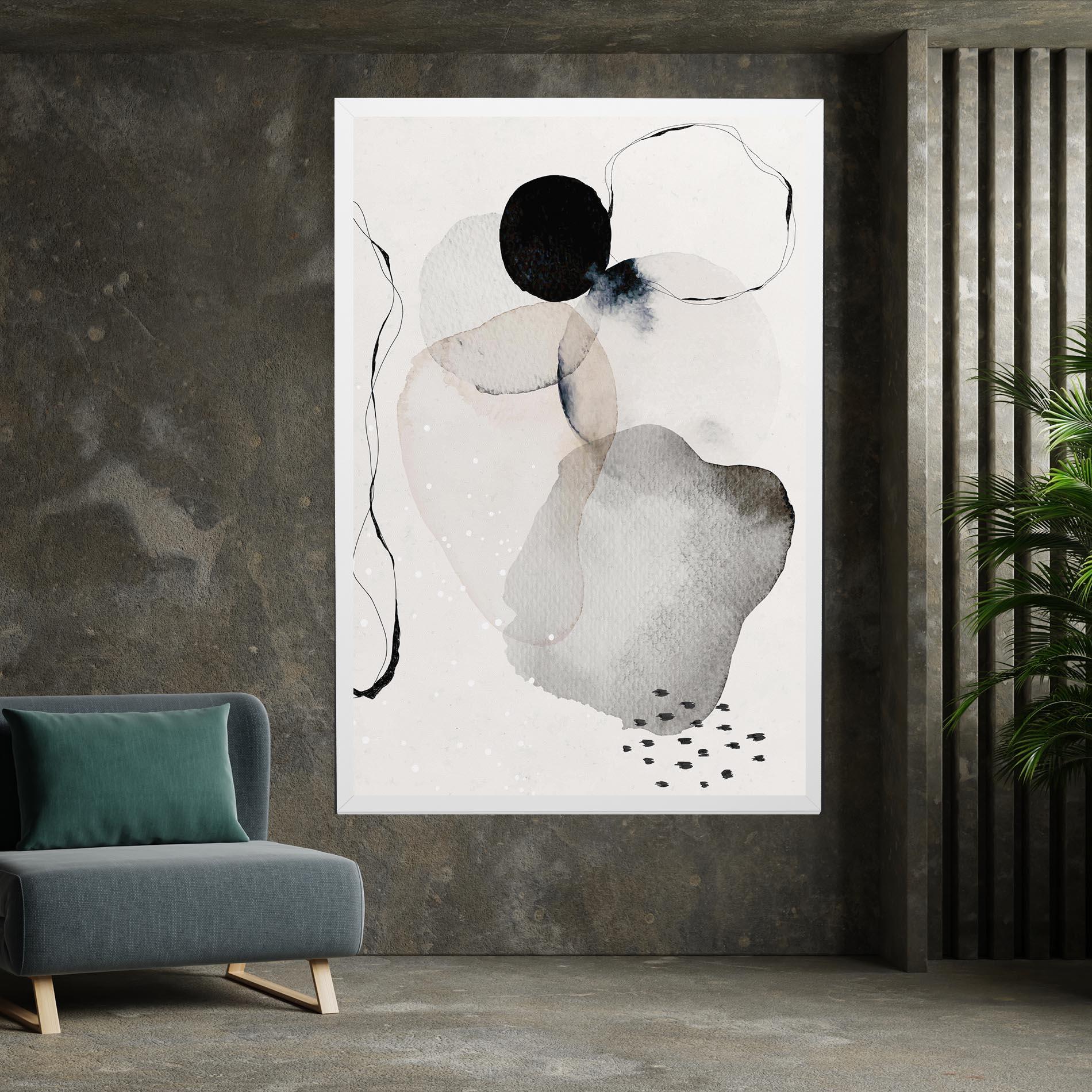 Leinwandbild Water Color Art mockup 7