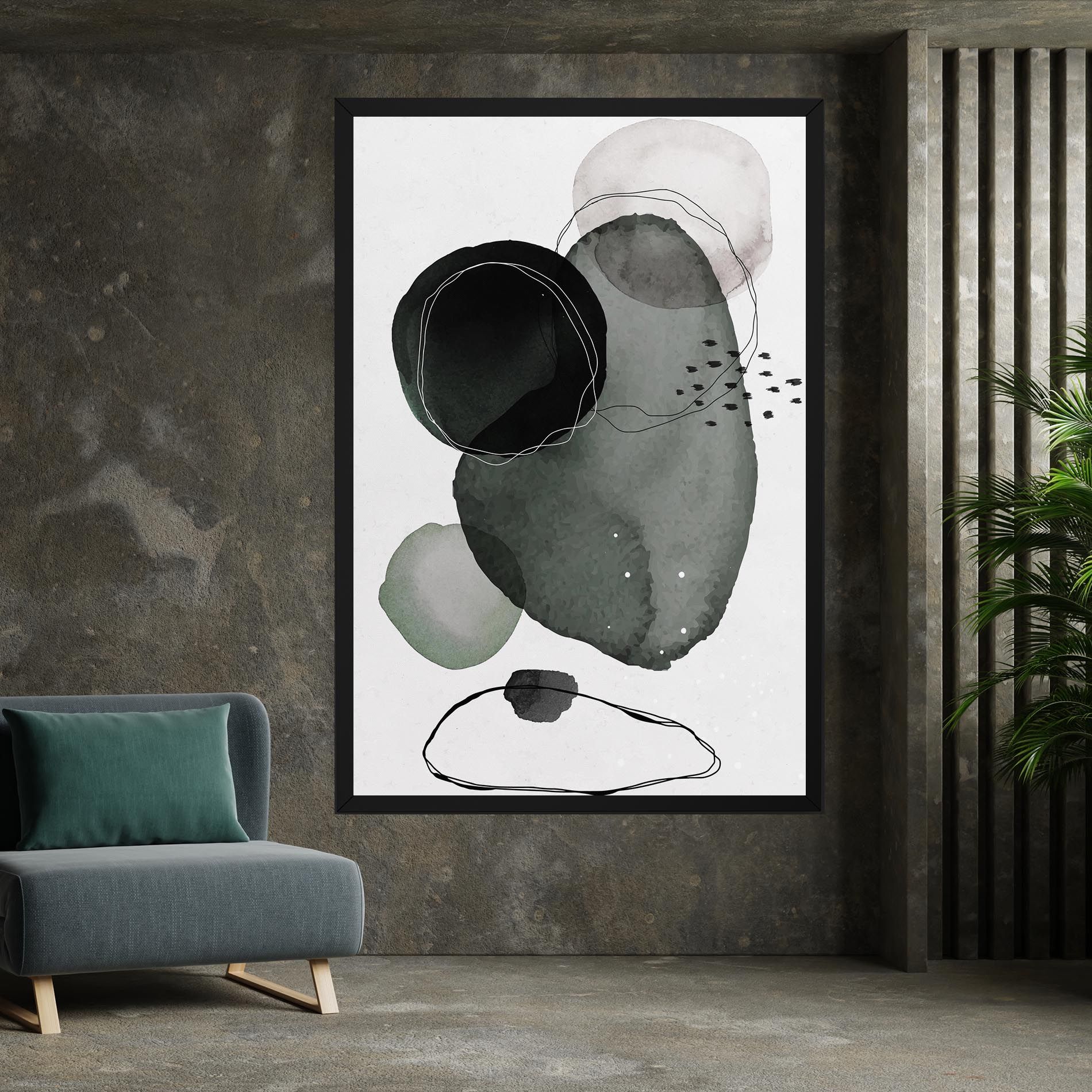 Green Watercolor mockup 7