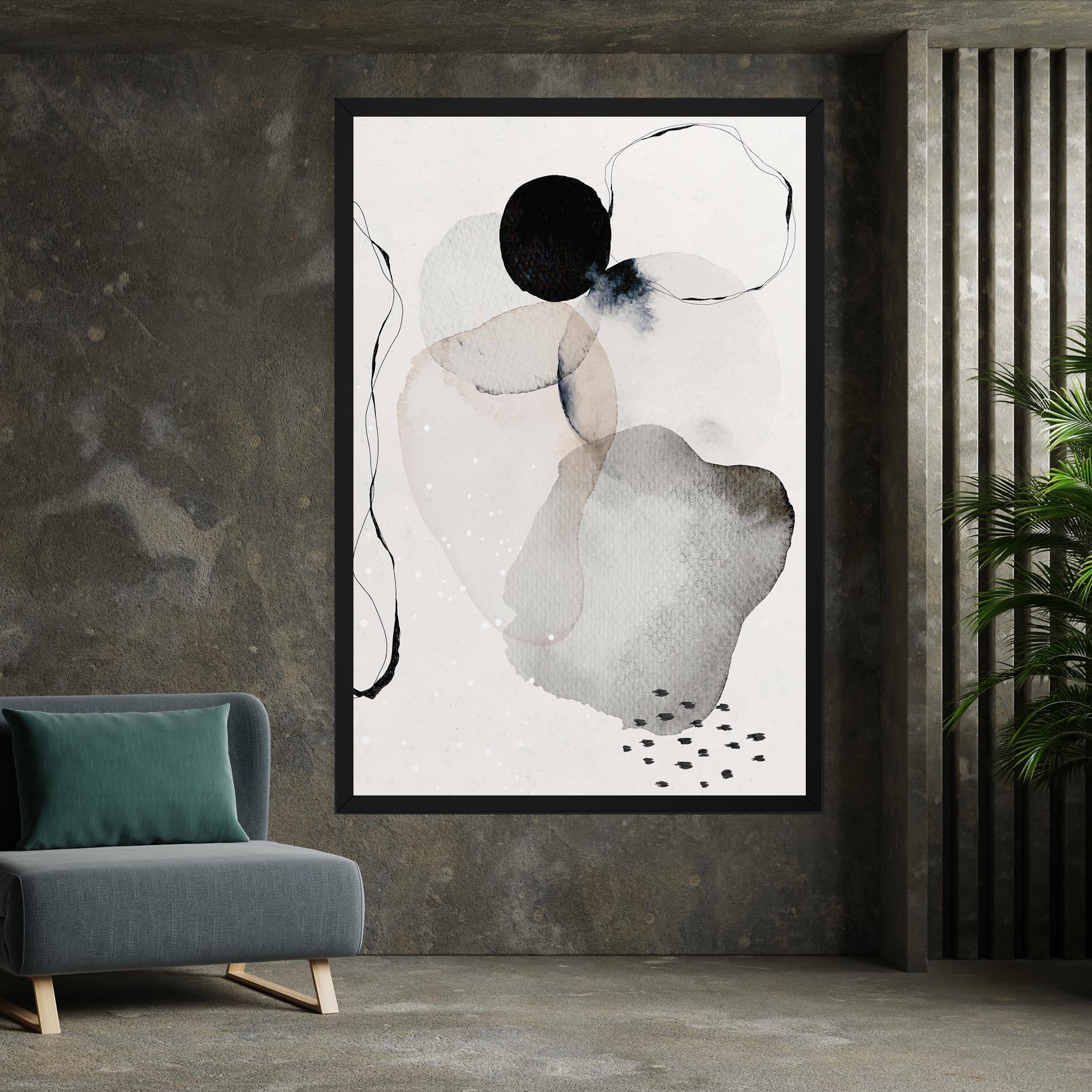 Leinwandbild Water Color Art mockup 7