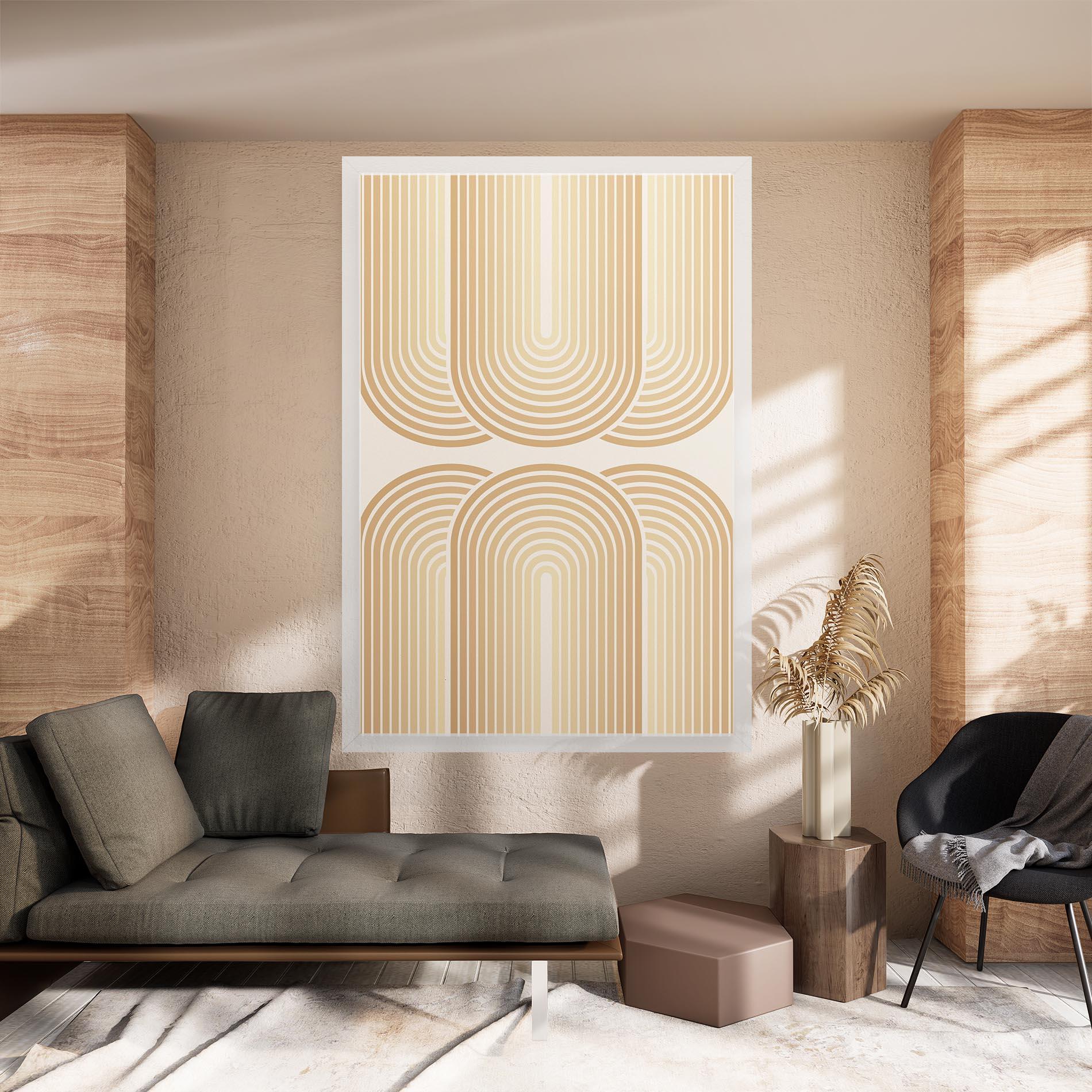 Leinwandbild Arch Poster mockup 8