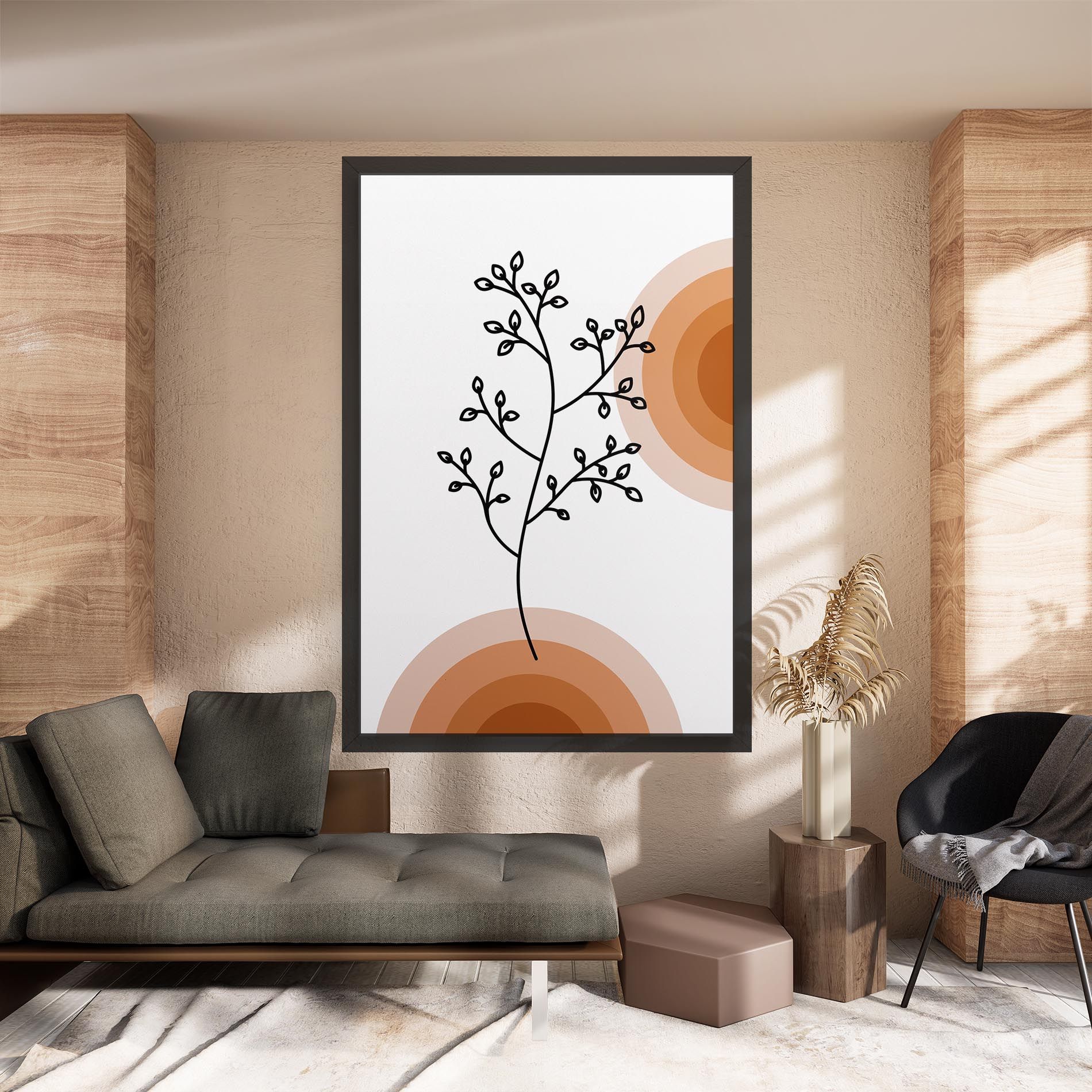 Plant Orange Circle mockup 8