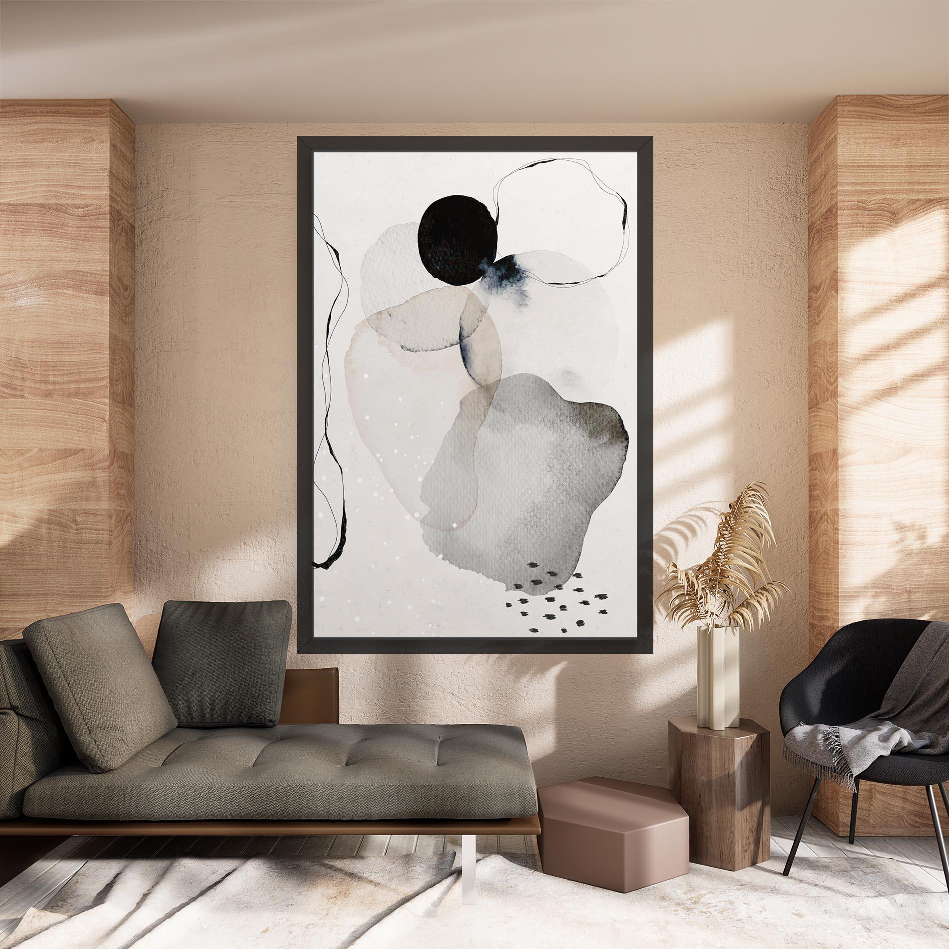 Leinwandbild Water Color Art mockup 8