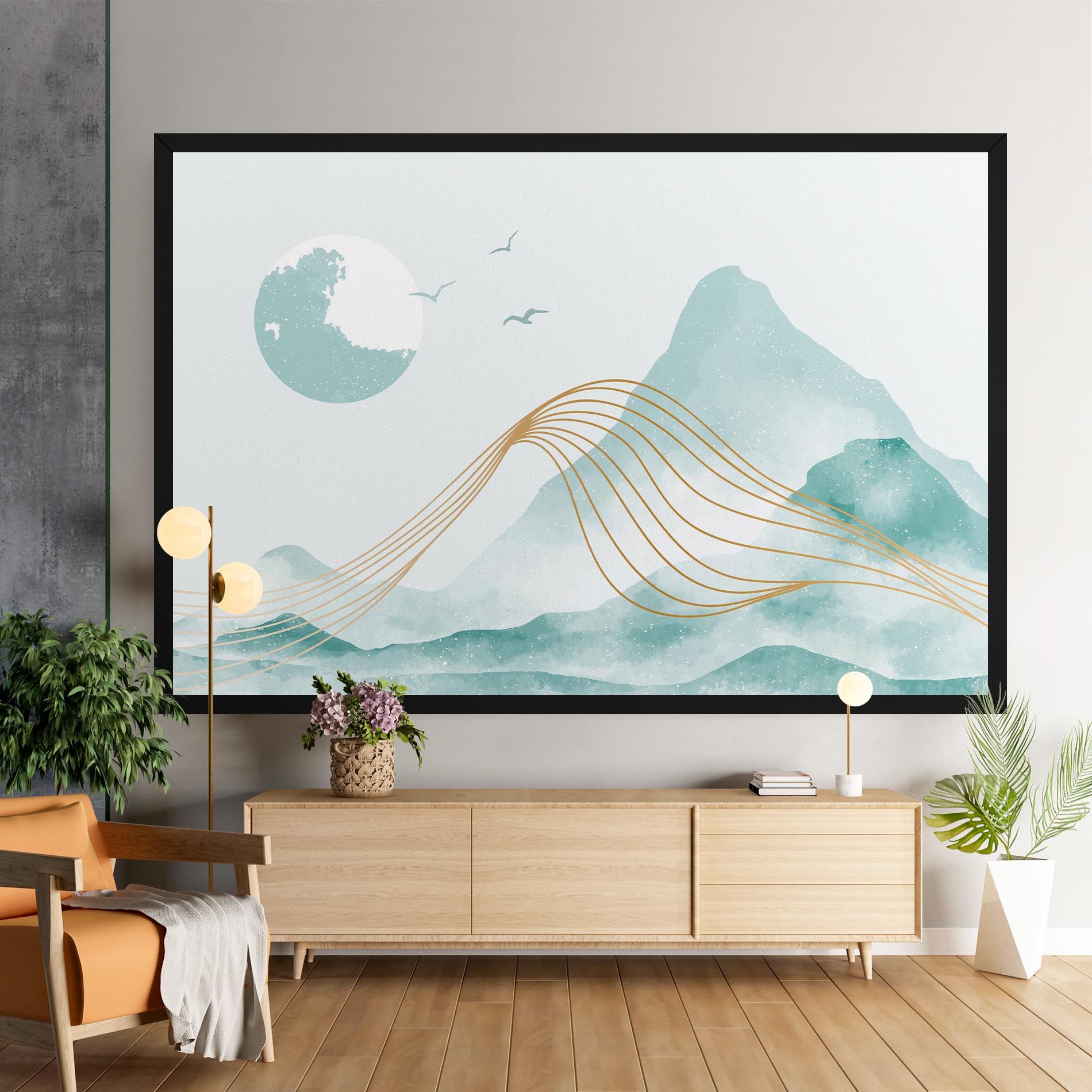 Gold Line Mountain mockup 9