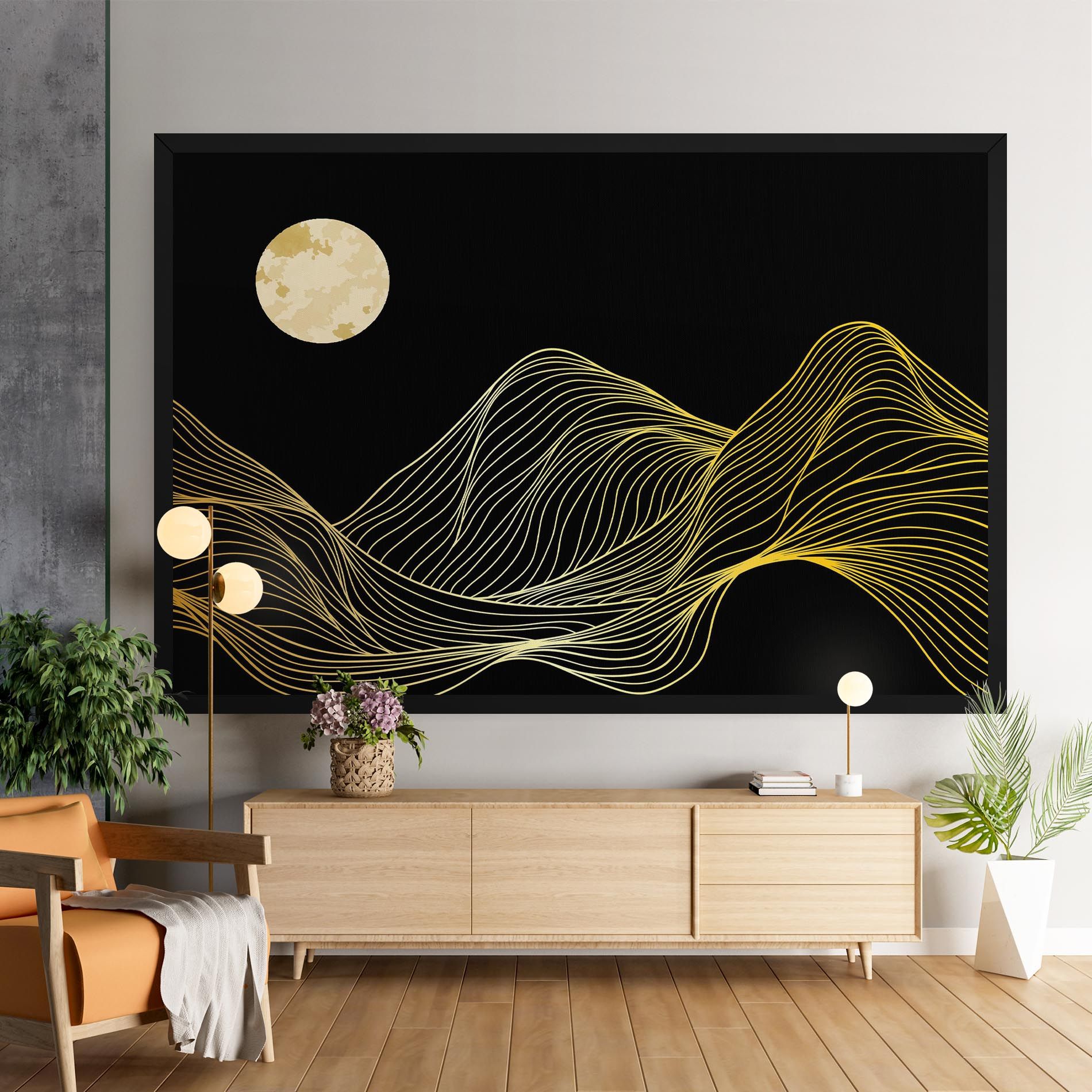 Gold Moon mockup 9