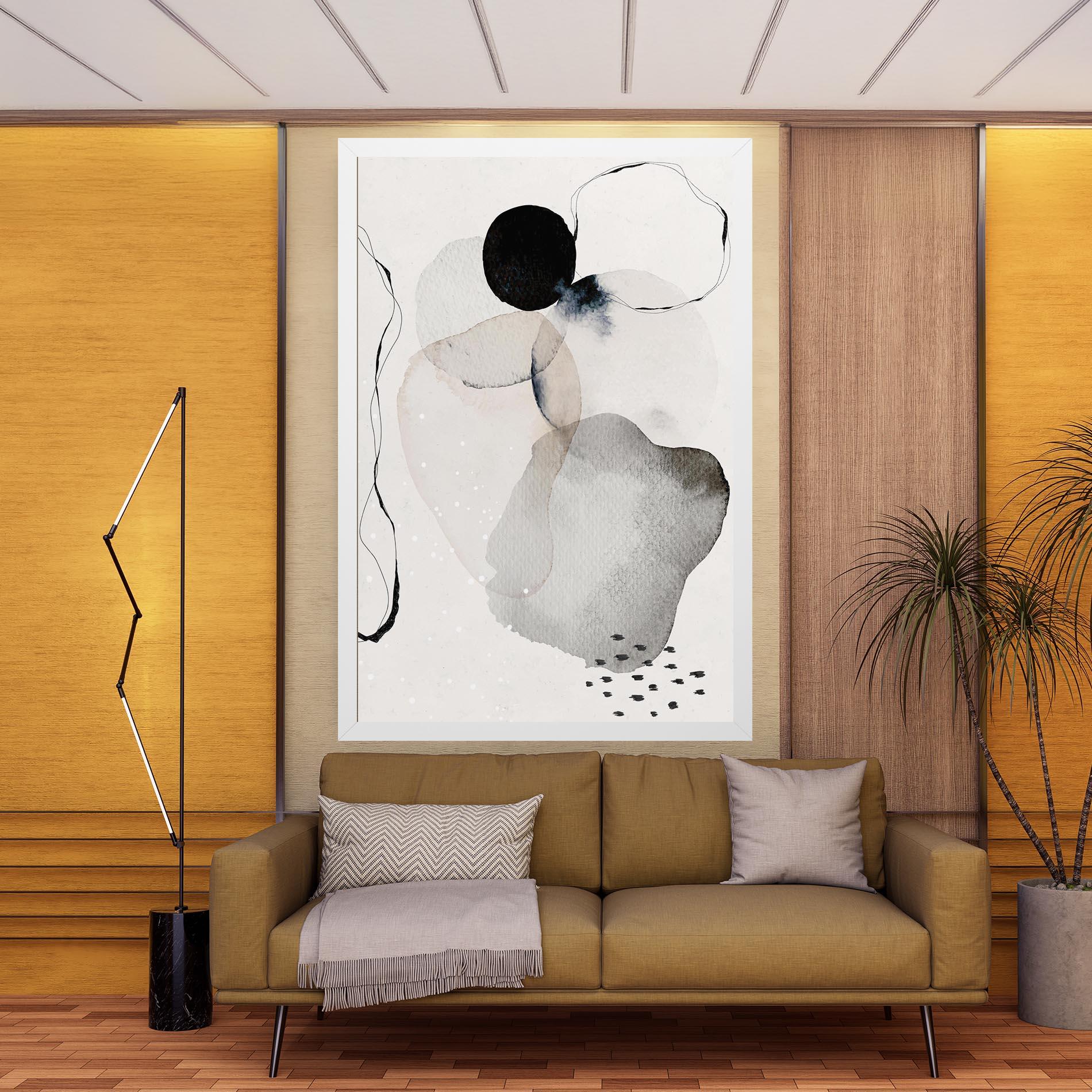 Leinwandbild Water Color Art mockup 9