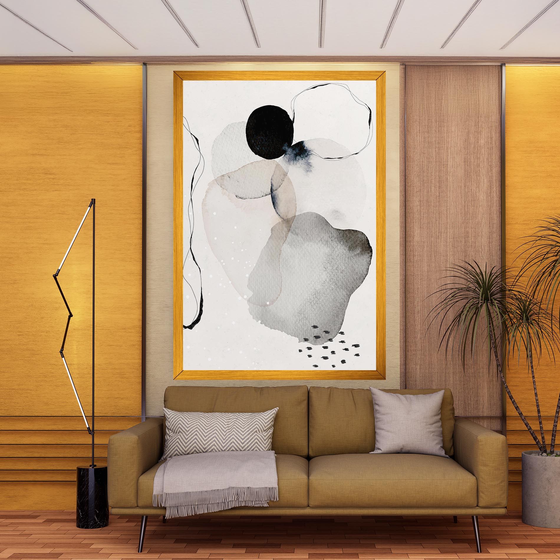 Water Color Art mockup 9