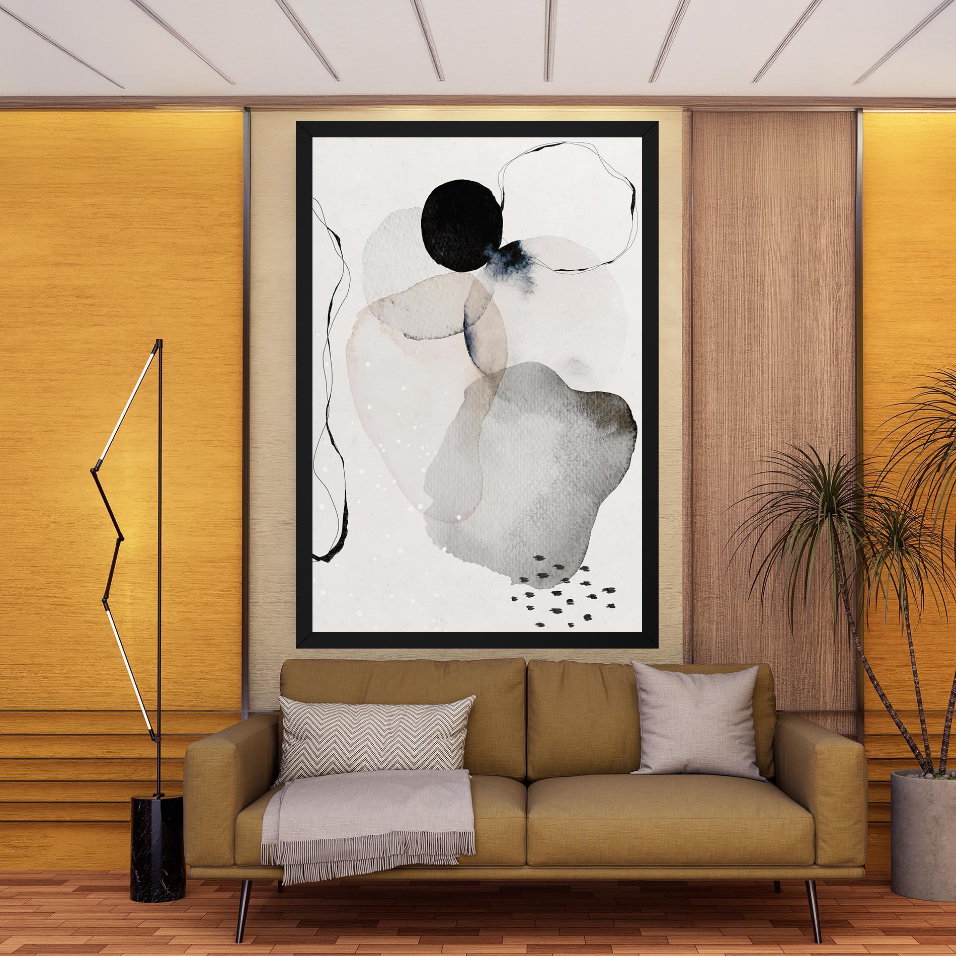 Leinwandbild Water Color Art mockup 9