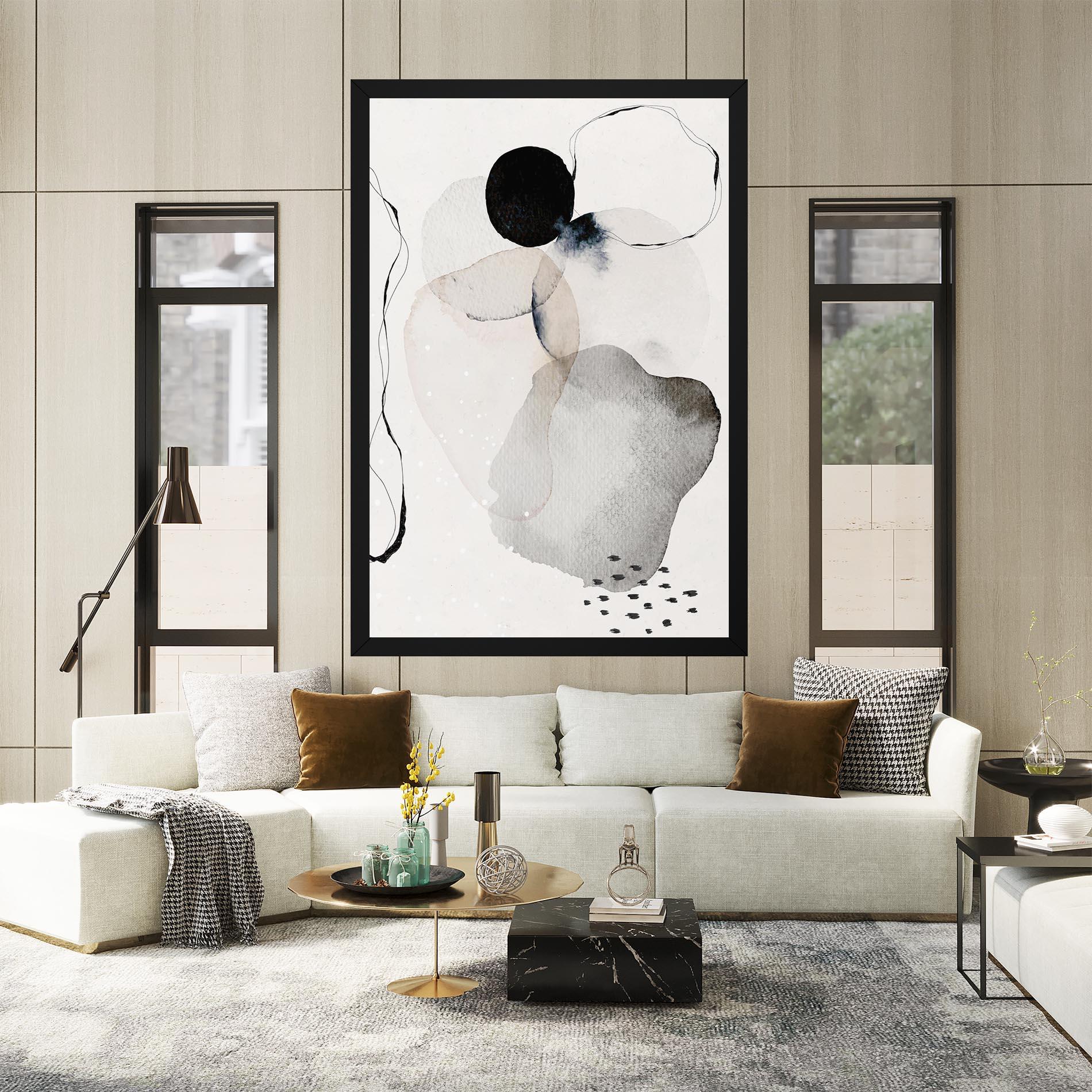 Leinwandbild Water Color Art mockup 2