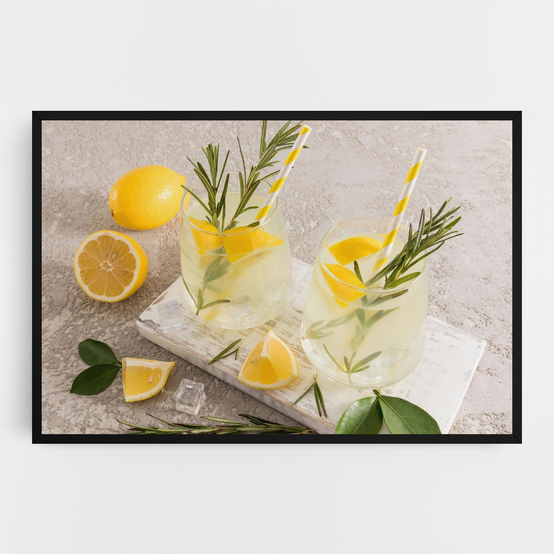Homemade Rosemary Drink mockup 0