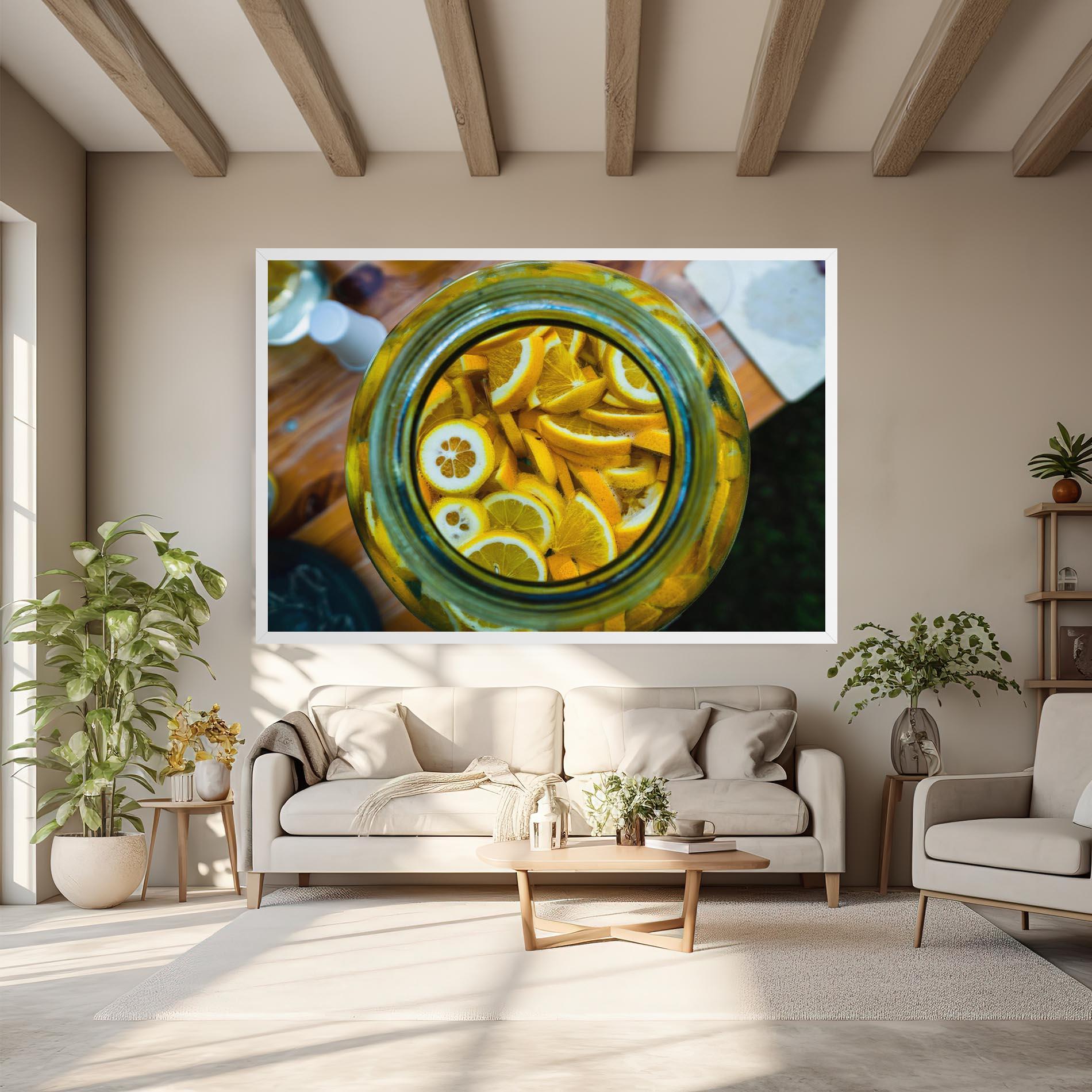 Leinwandbild Big Limonade mockup 6