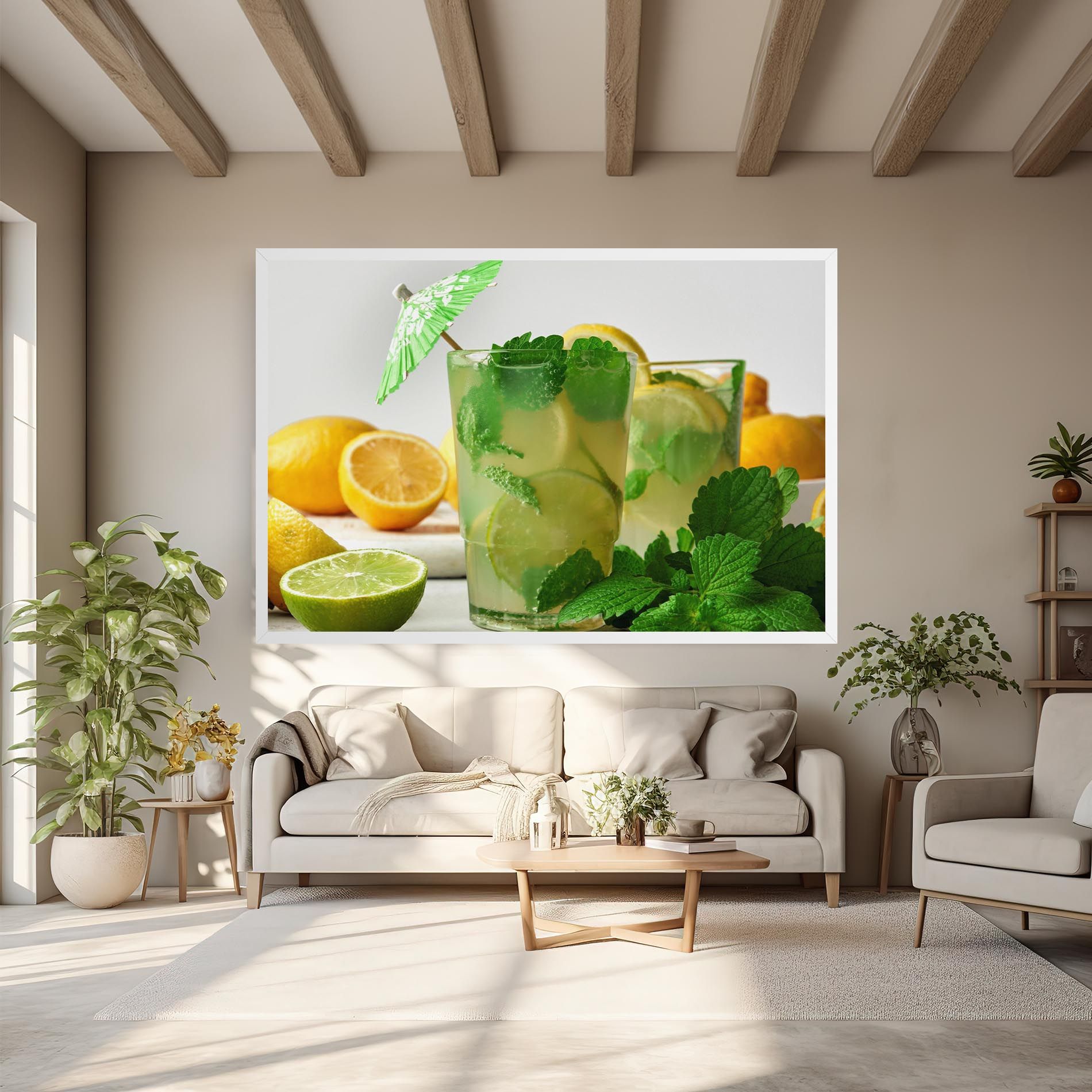 Mint Leaves Lemonade mockup 6