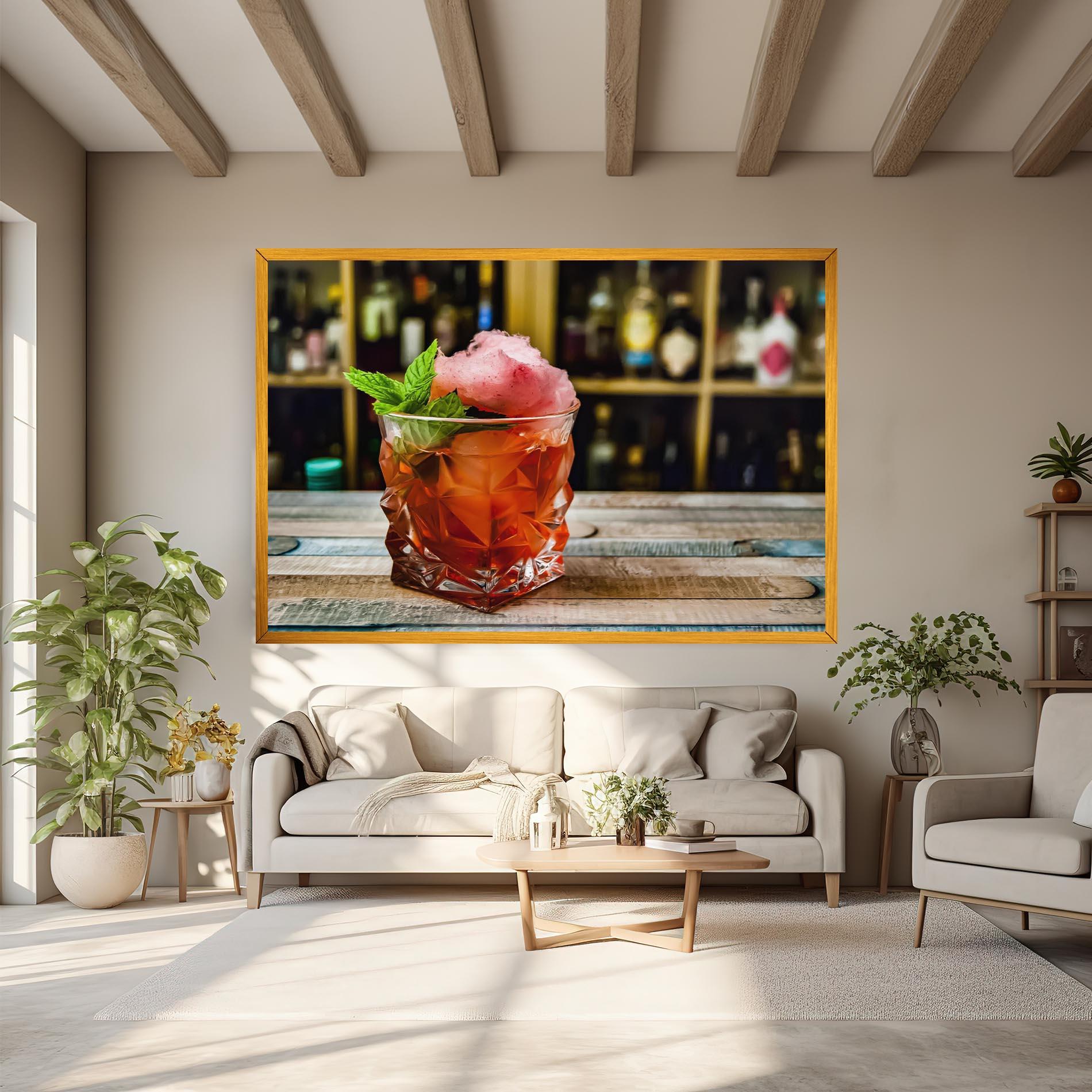 Leinwandbild Cola Drink mockup 6