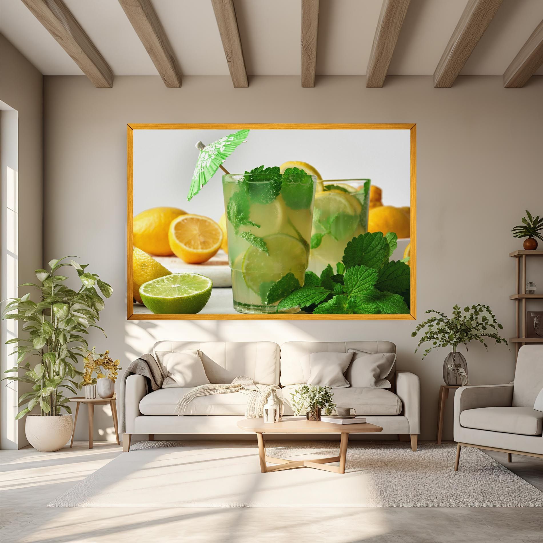 Mint Leaves Lemonade mockup 6