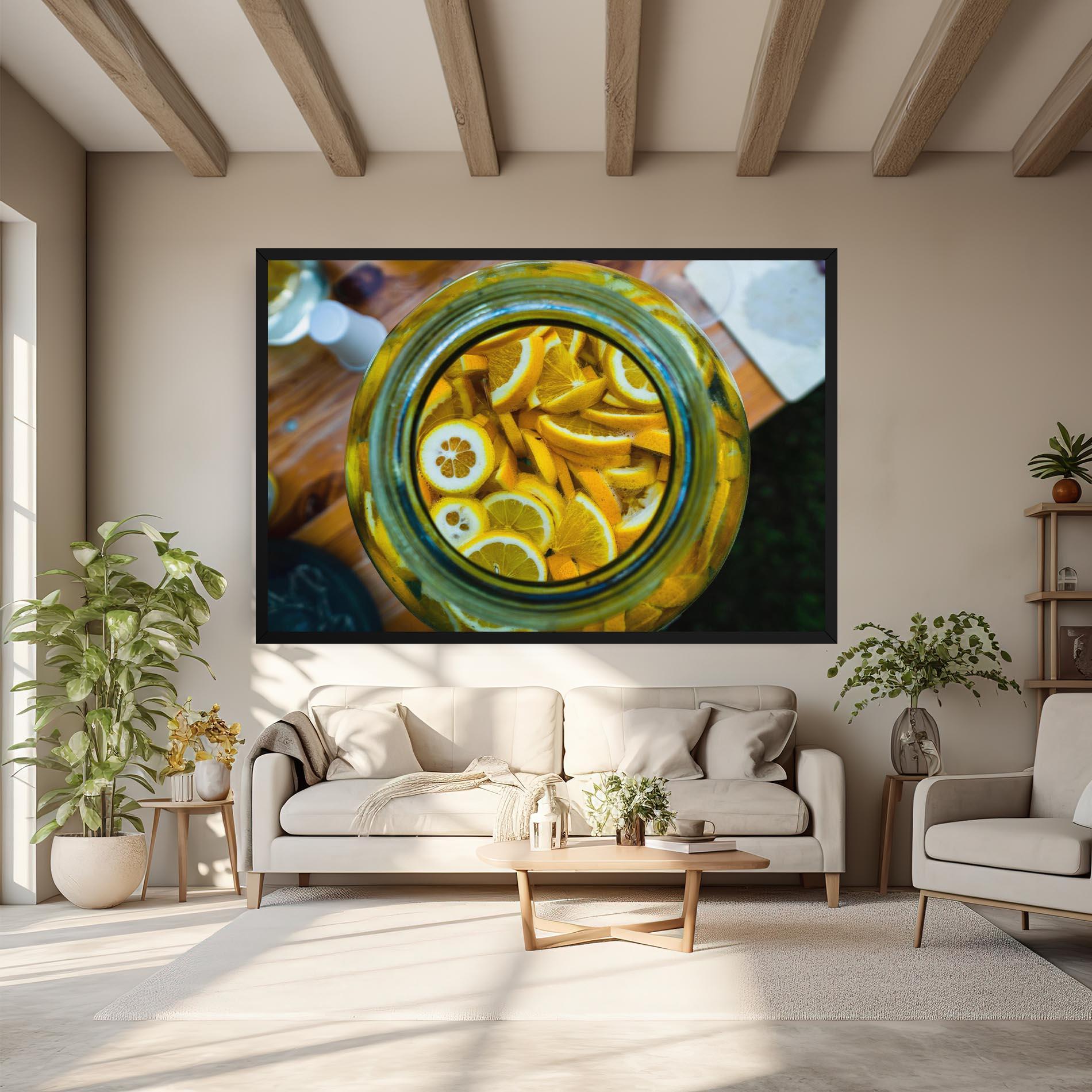 Leinwandbild Big Limonade mockup 6